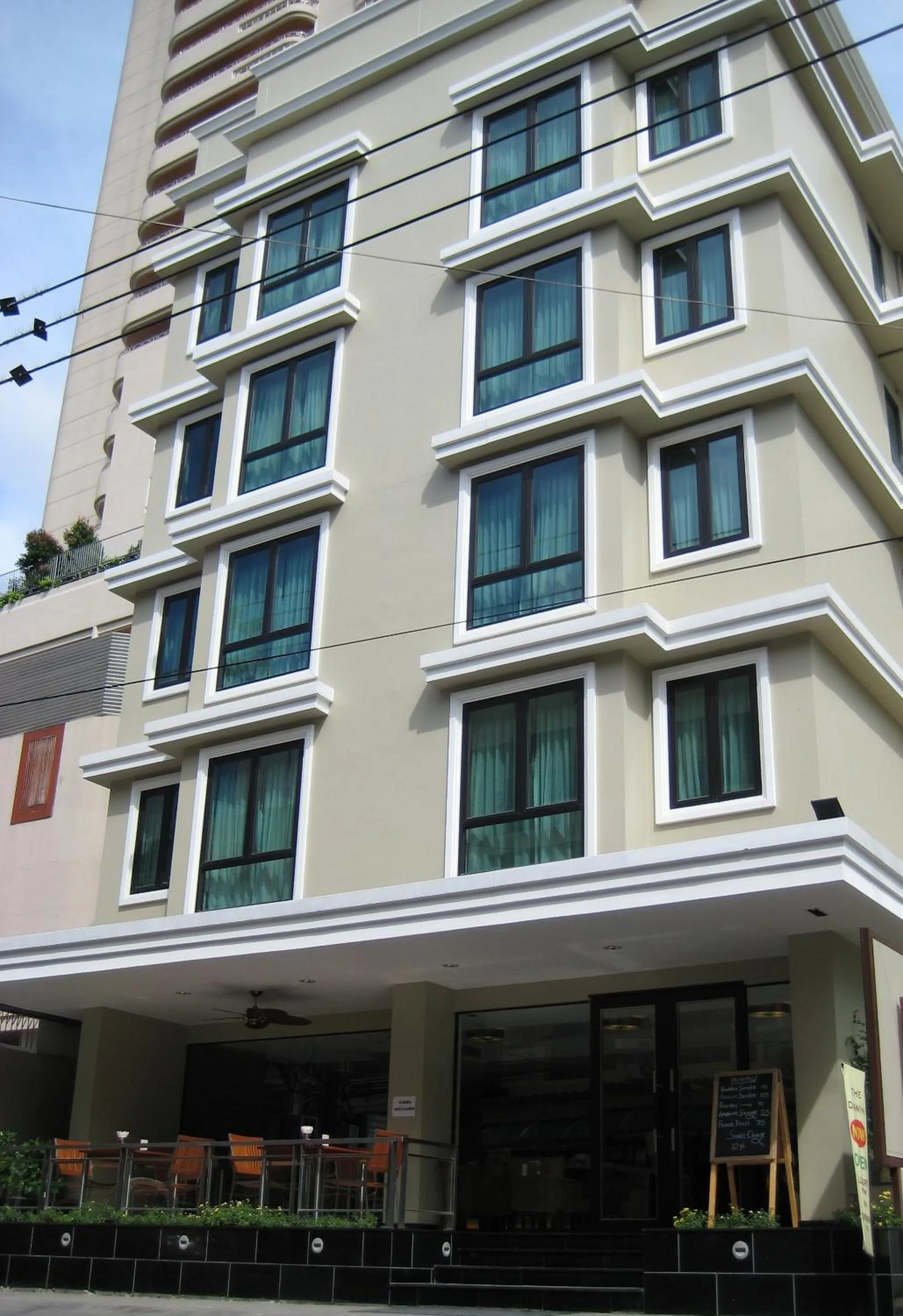 Facade/entrance in The Dawin Hotel