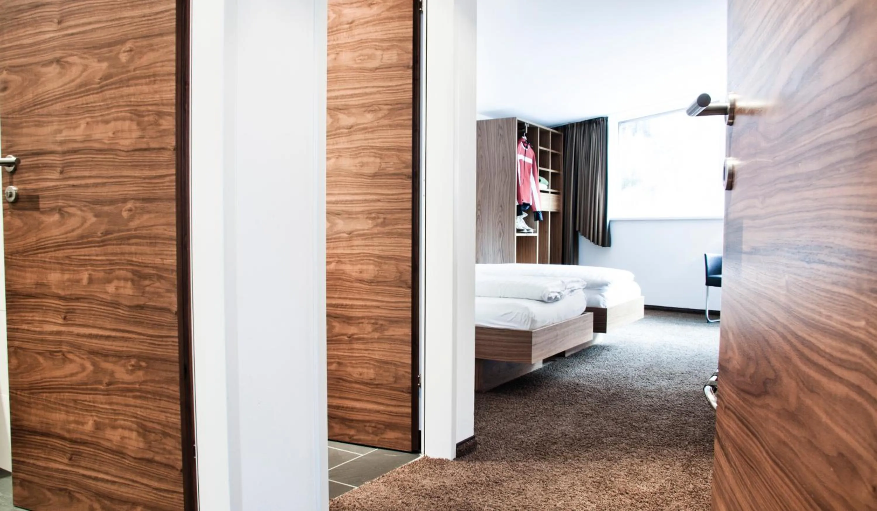 Bed in Pepis Skihotel