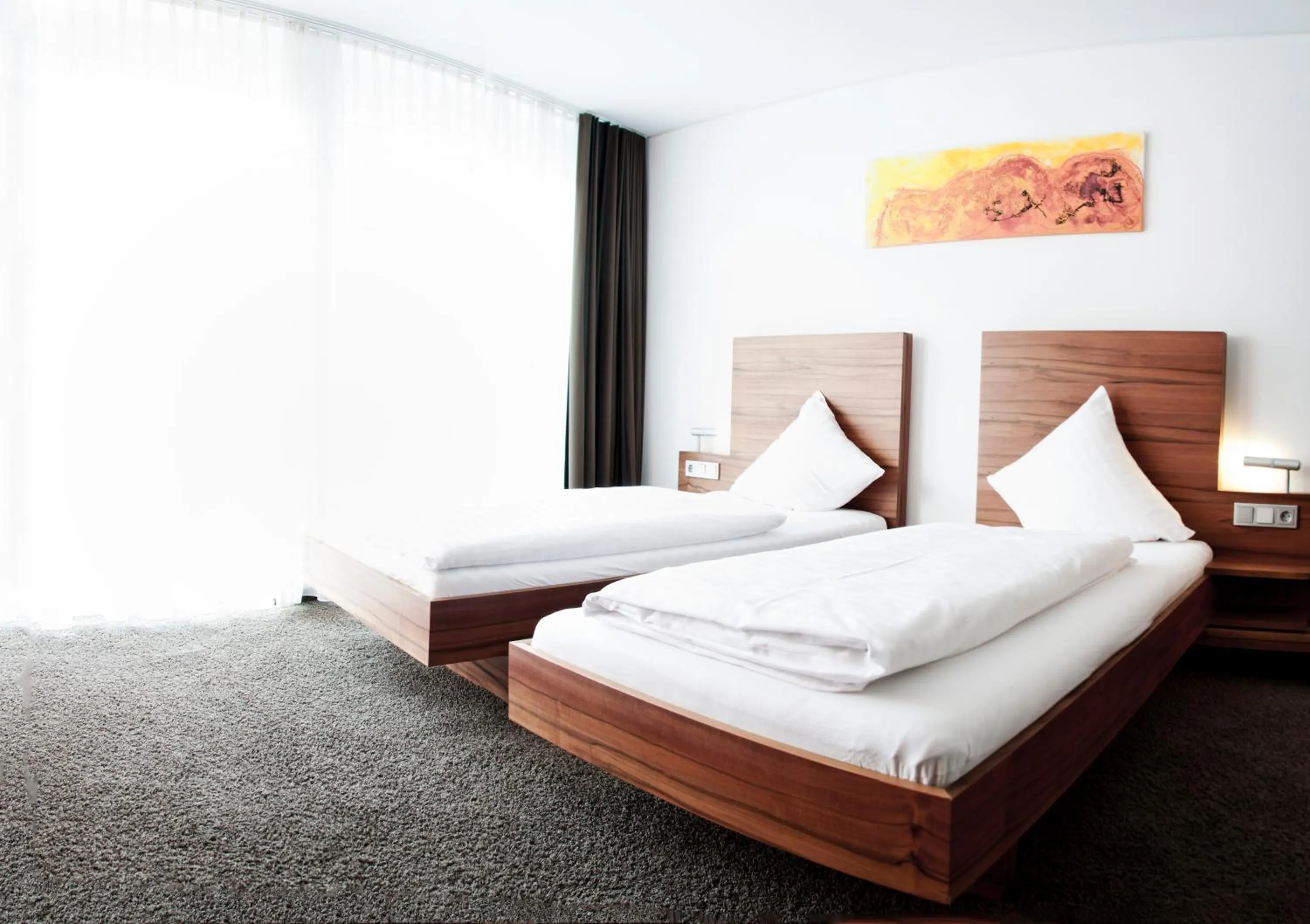 Bed in Pepis Skihotel