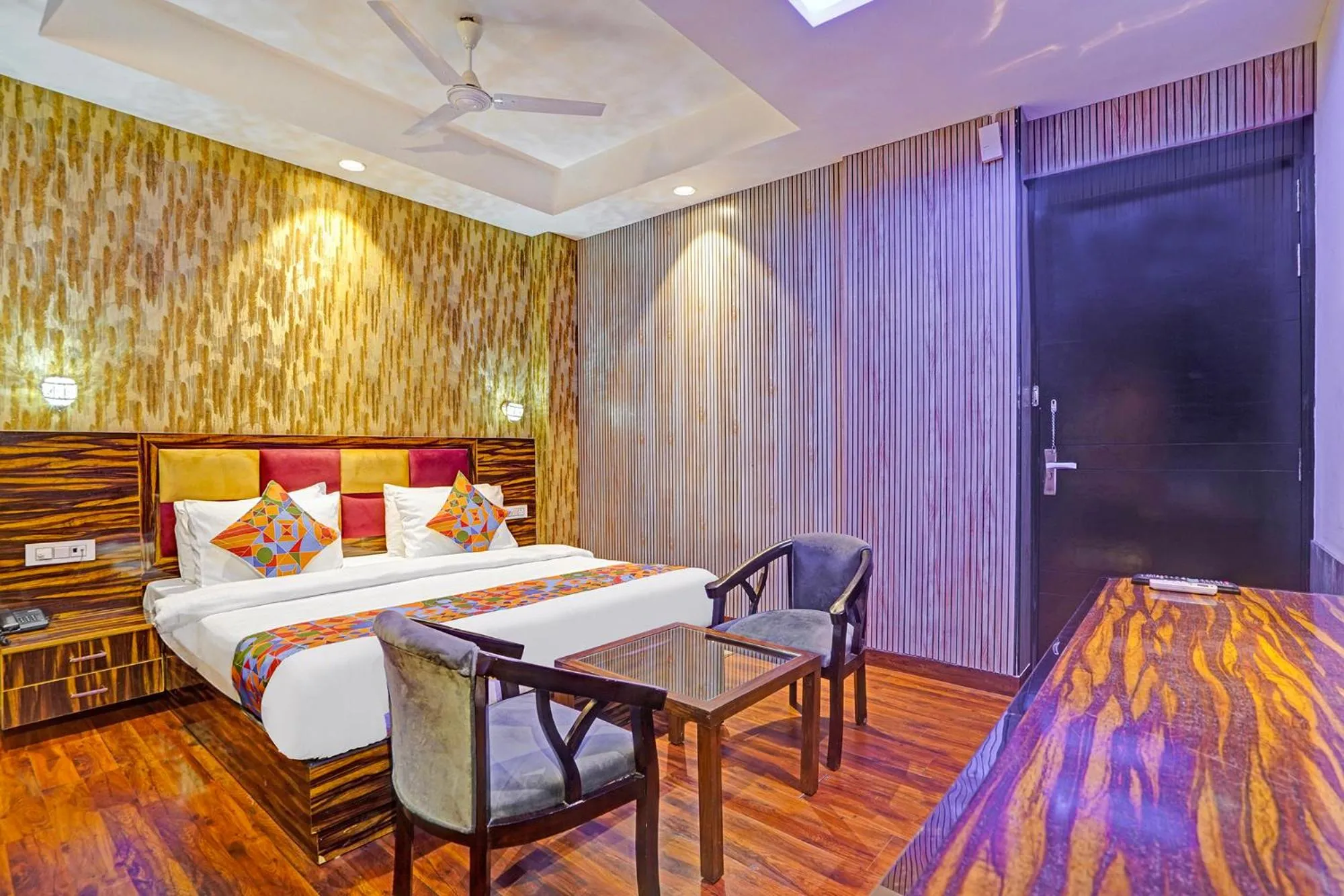 Bed in FabHotel Galaxy - Nr Patel Nagar Metro