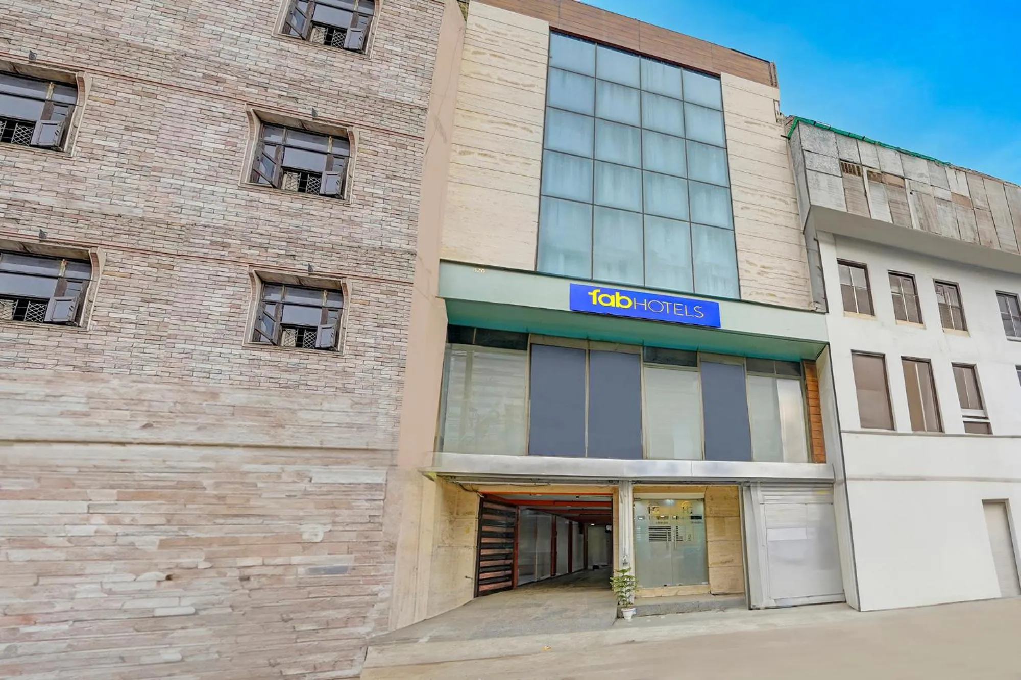 Property building in FabHotel Galaxy - Nr Patel Nagar Metro