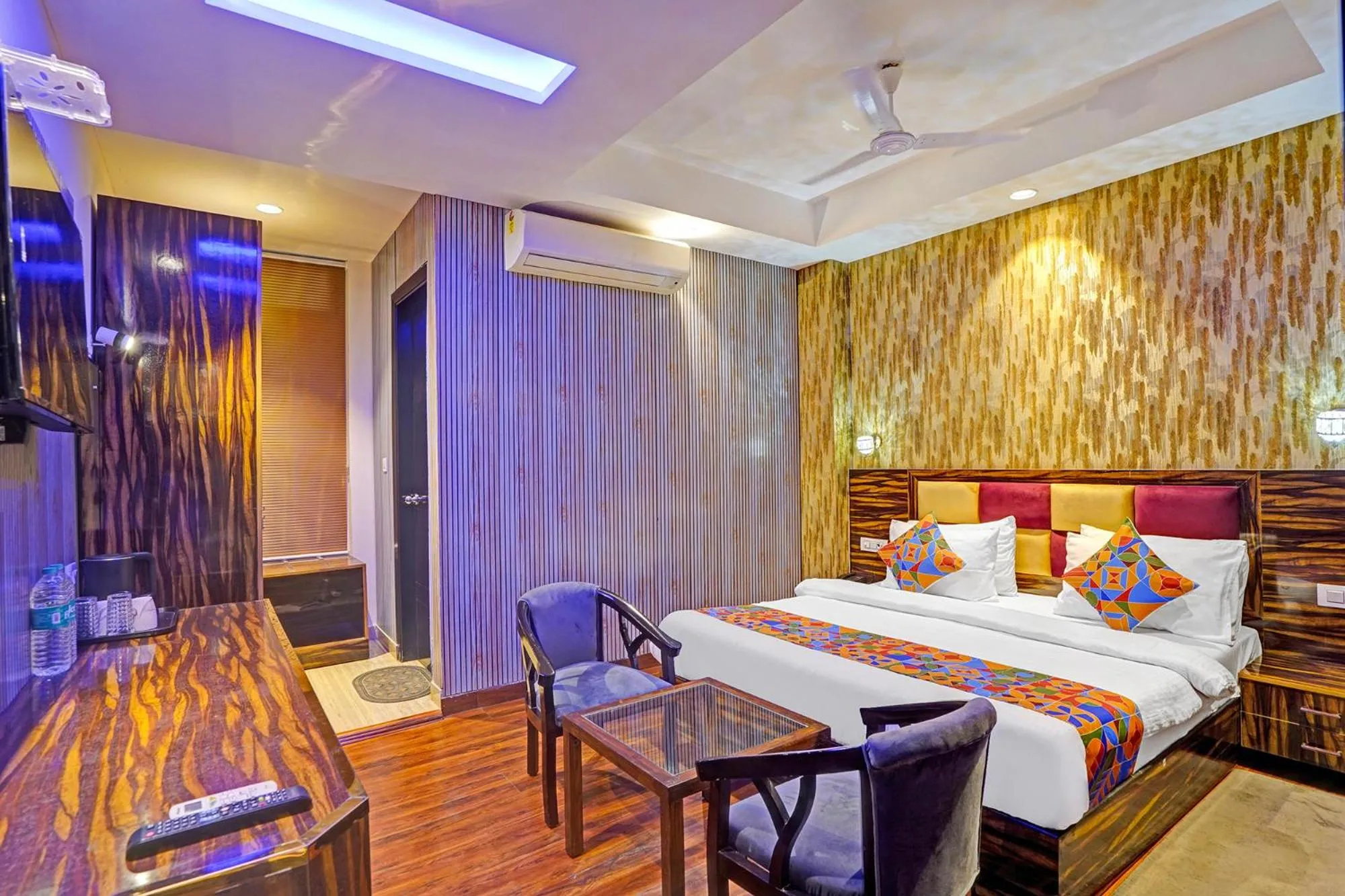 Bed in FabHotel Galaxy - Nr Patel Nagar Metro