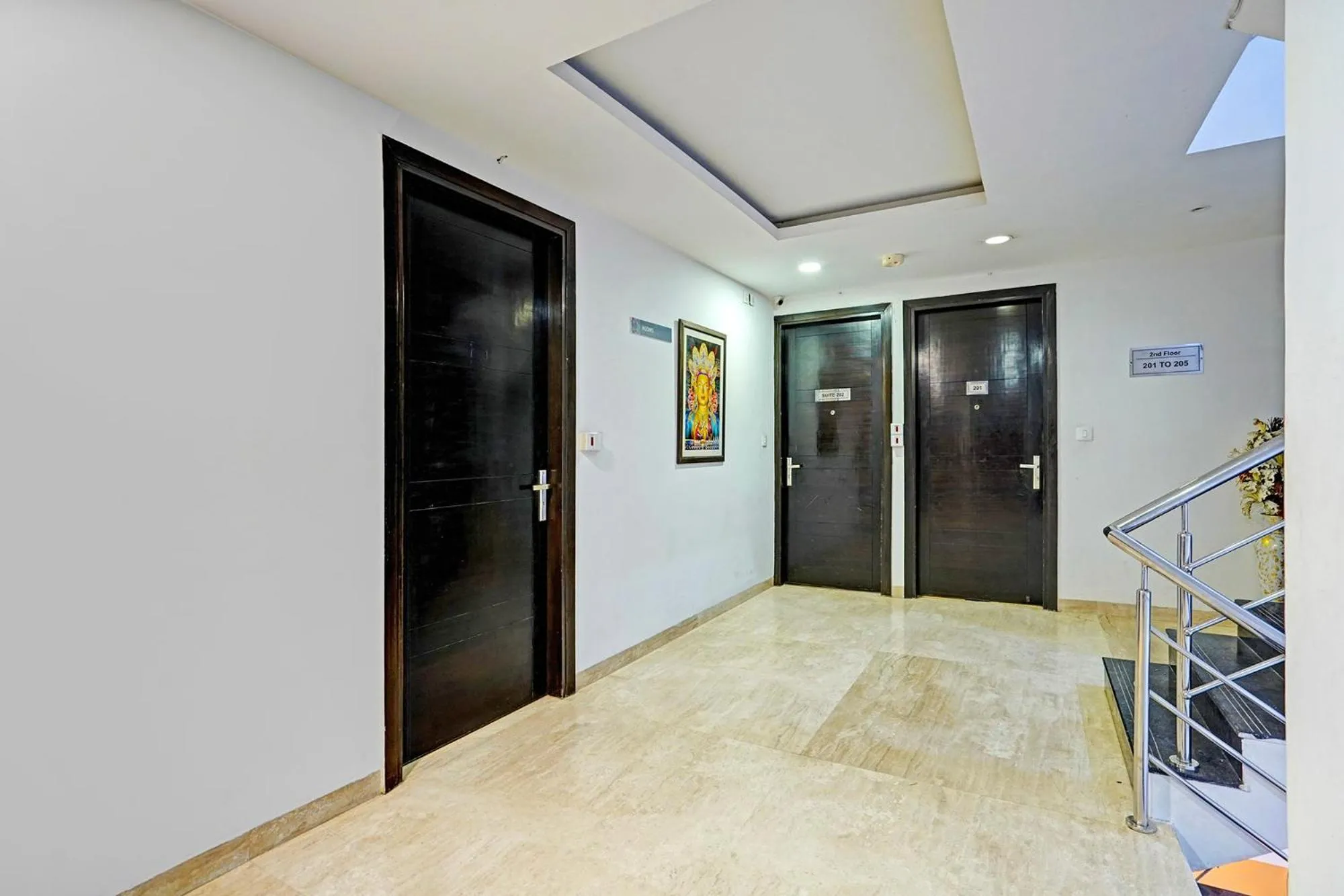 Lobby or reception in FabHotel Galaxy - Nr Patel Nagar Metro