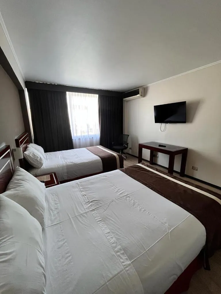 Bed in Hotel El Araucano