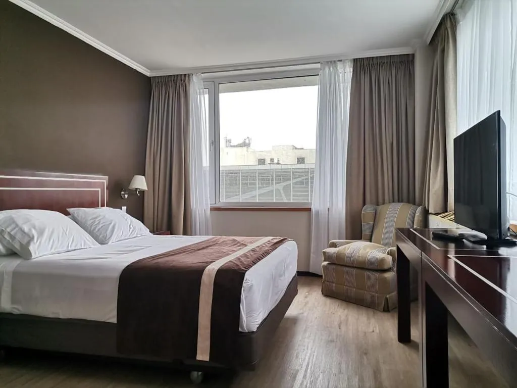 Bed in Hotel El Araucano