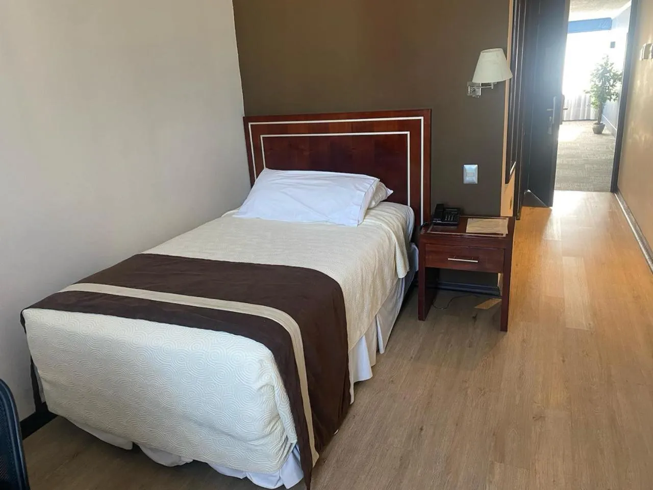 Bed in Hotel El Araucano