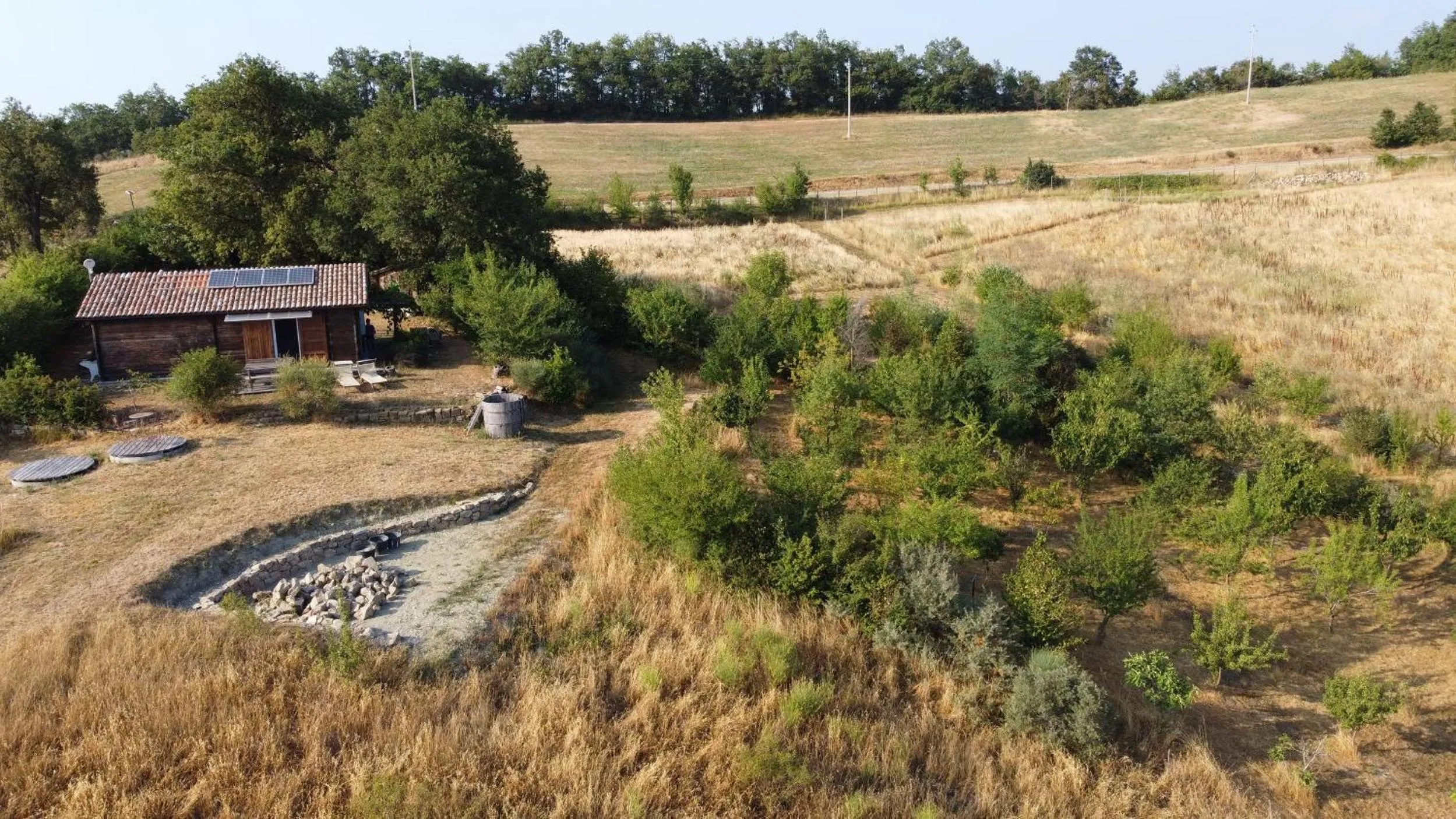 Natural landscape in Chalet Il Bosco dei Mille Frutti