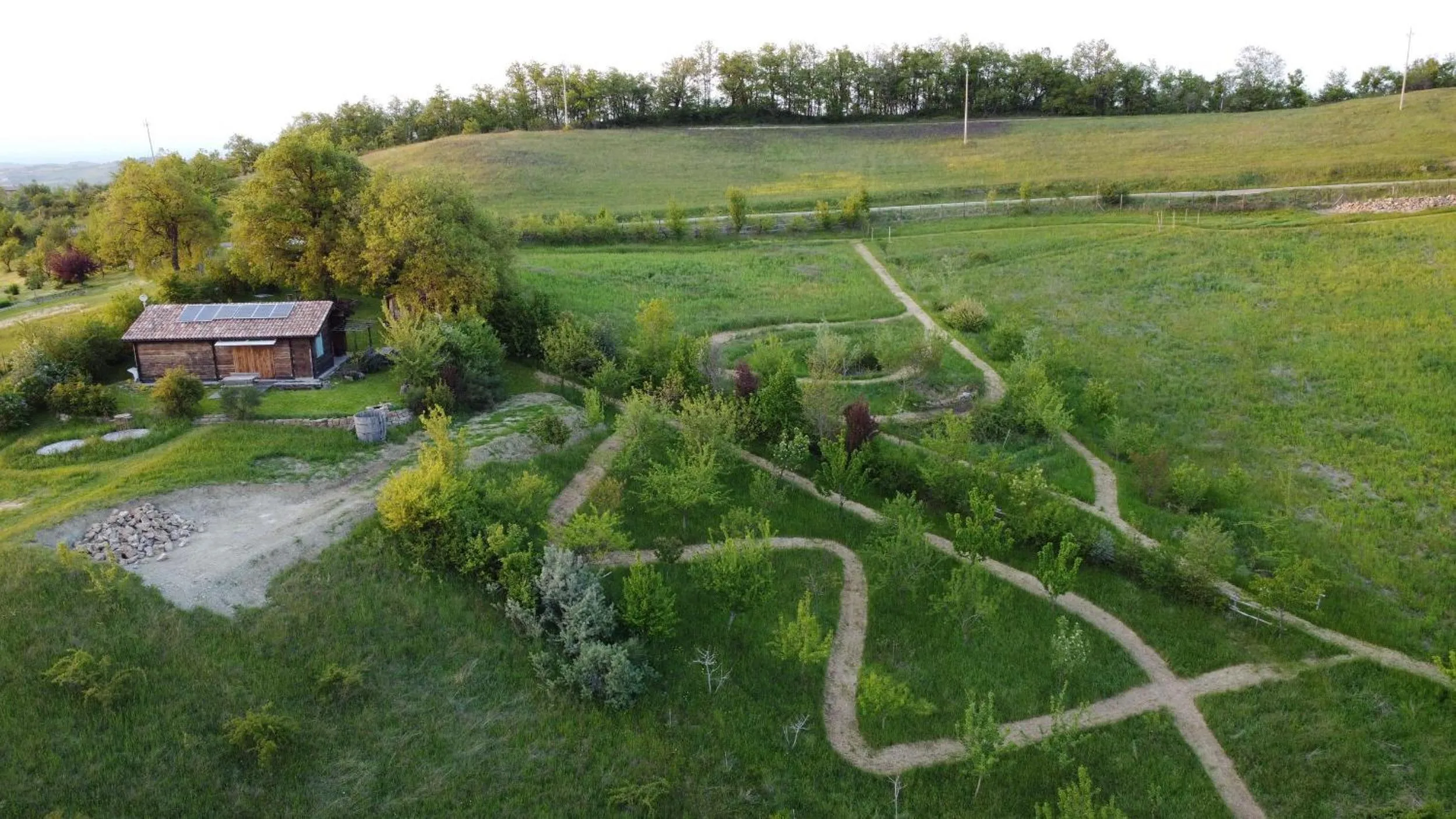 Natural landscape in Chalet Il Bosco dei Mille Frutti