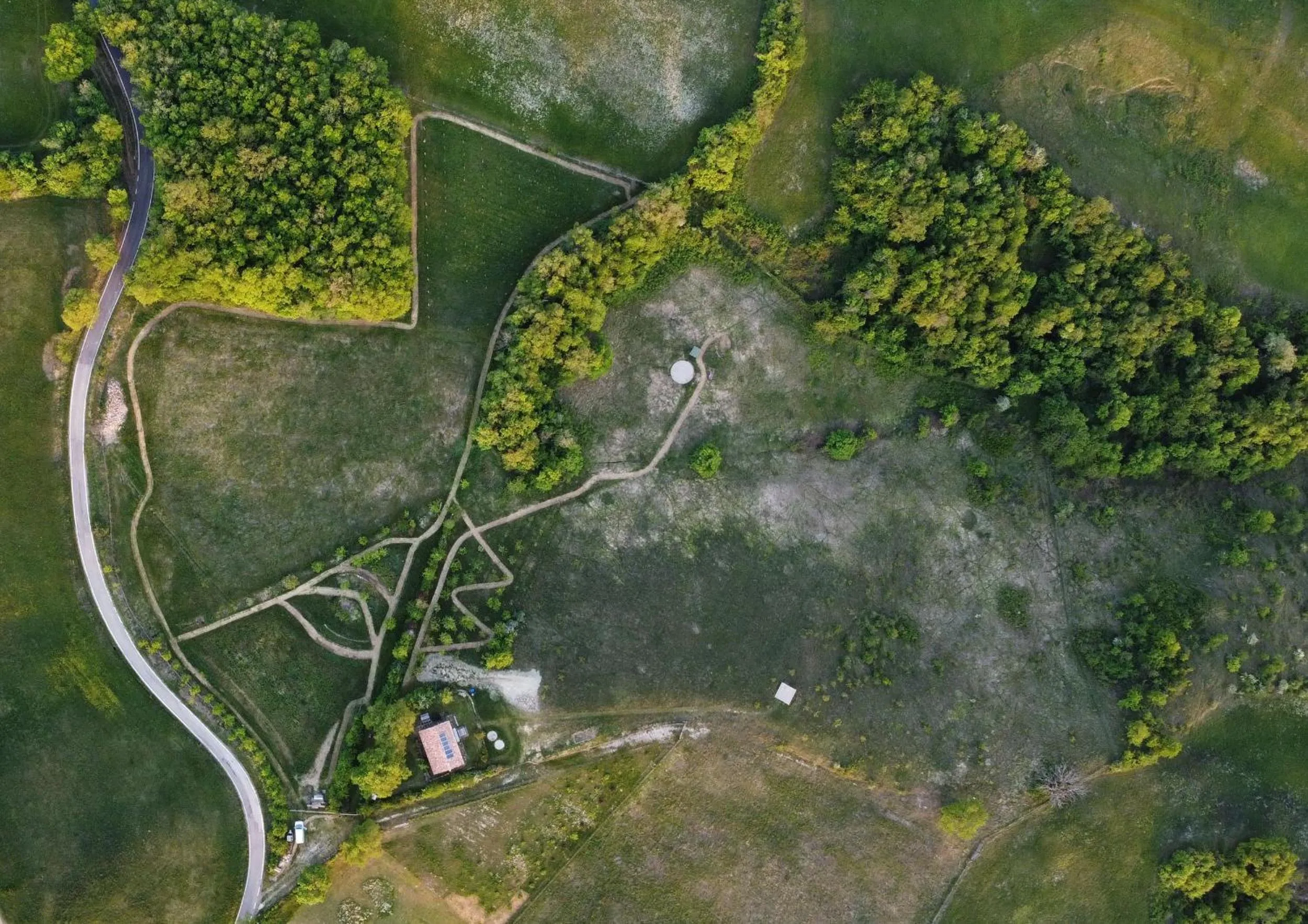 Natural landscape in Chalet Il Bosco dei Mille Frutti
