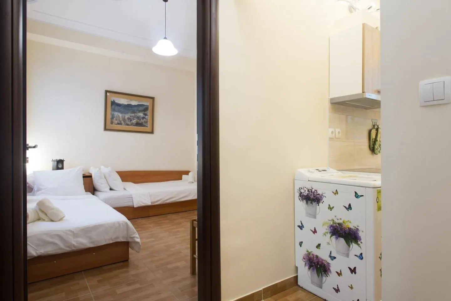 Bed in Acropolis Heart