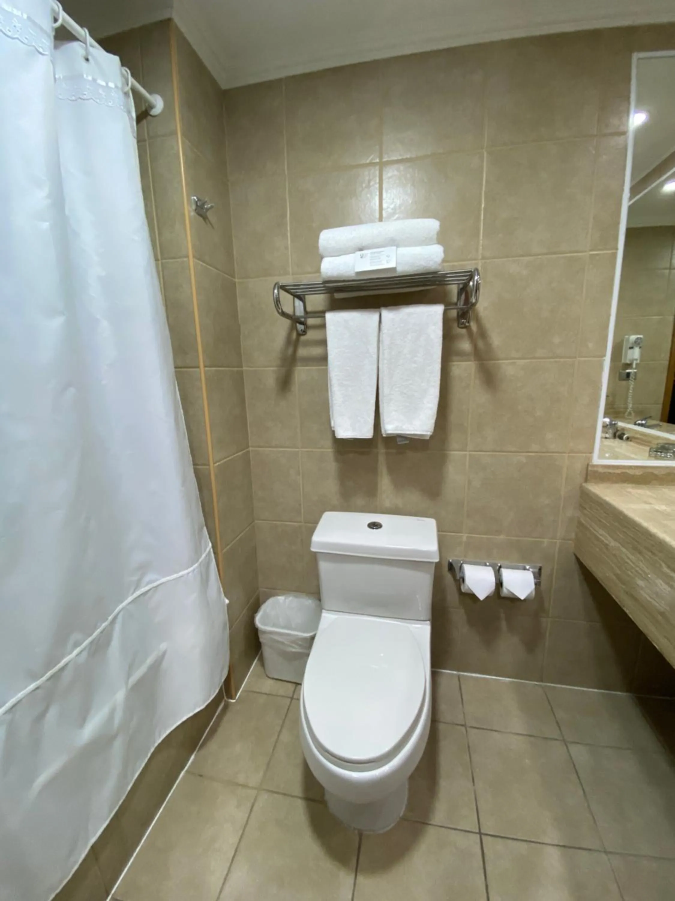 Bathroom in Hotel Diego De Almagro Rancagua