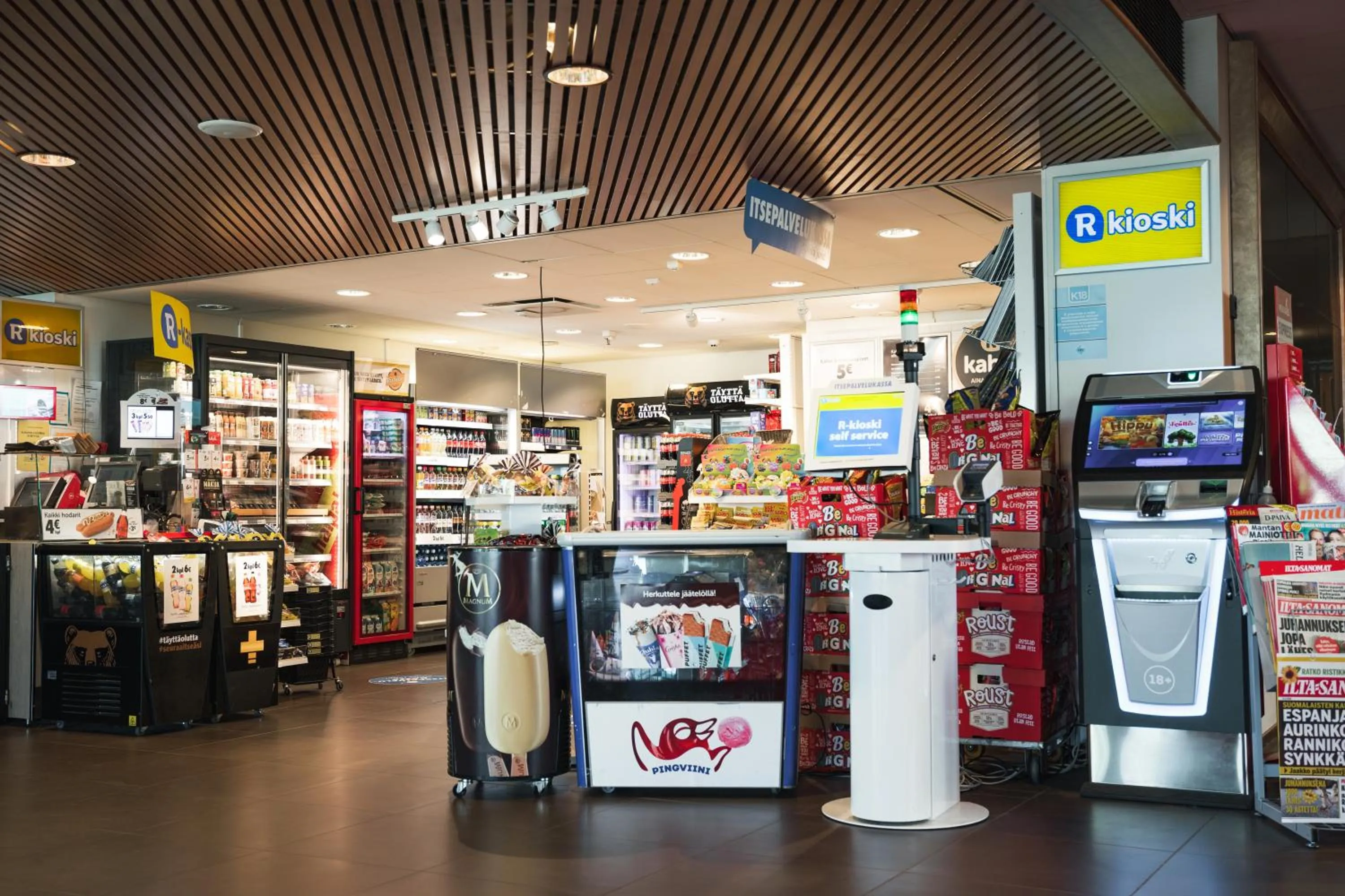 On-site shops in Holiday Club Saimaan Rauha