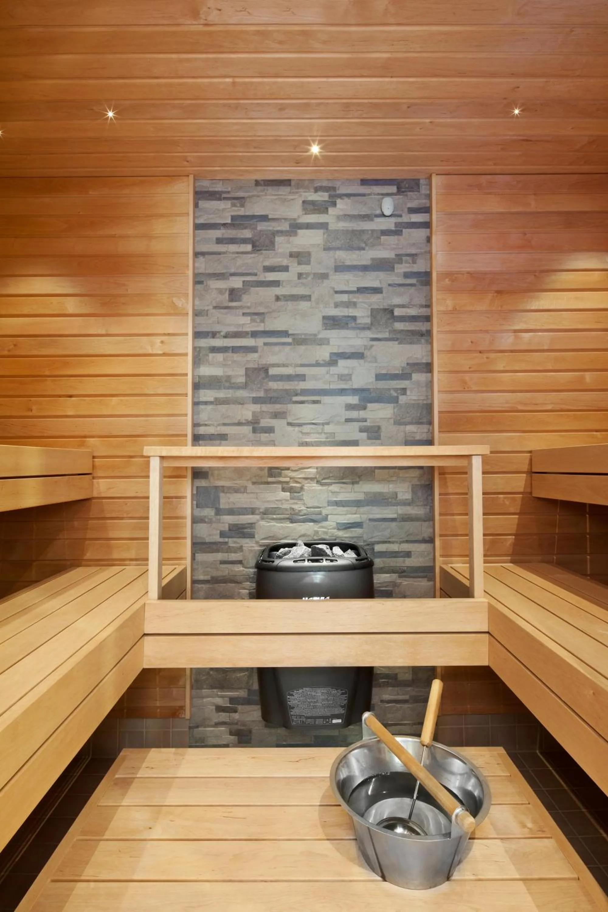 Sauna in Holiday Club Saimaan Rauha