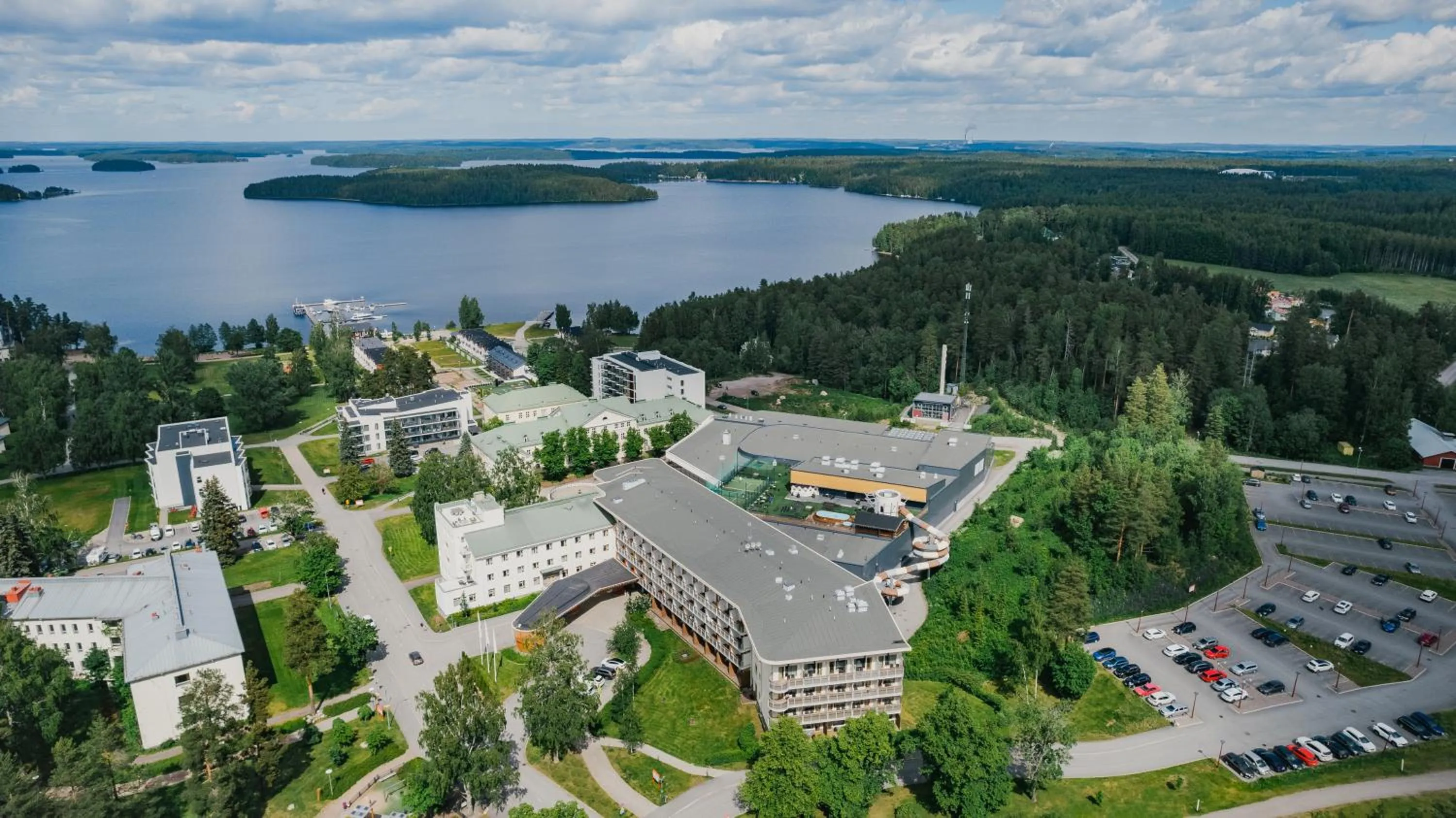 Bird's eye view in Holiday Club Saimaan Rauha