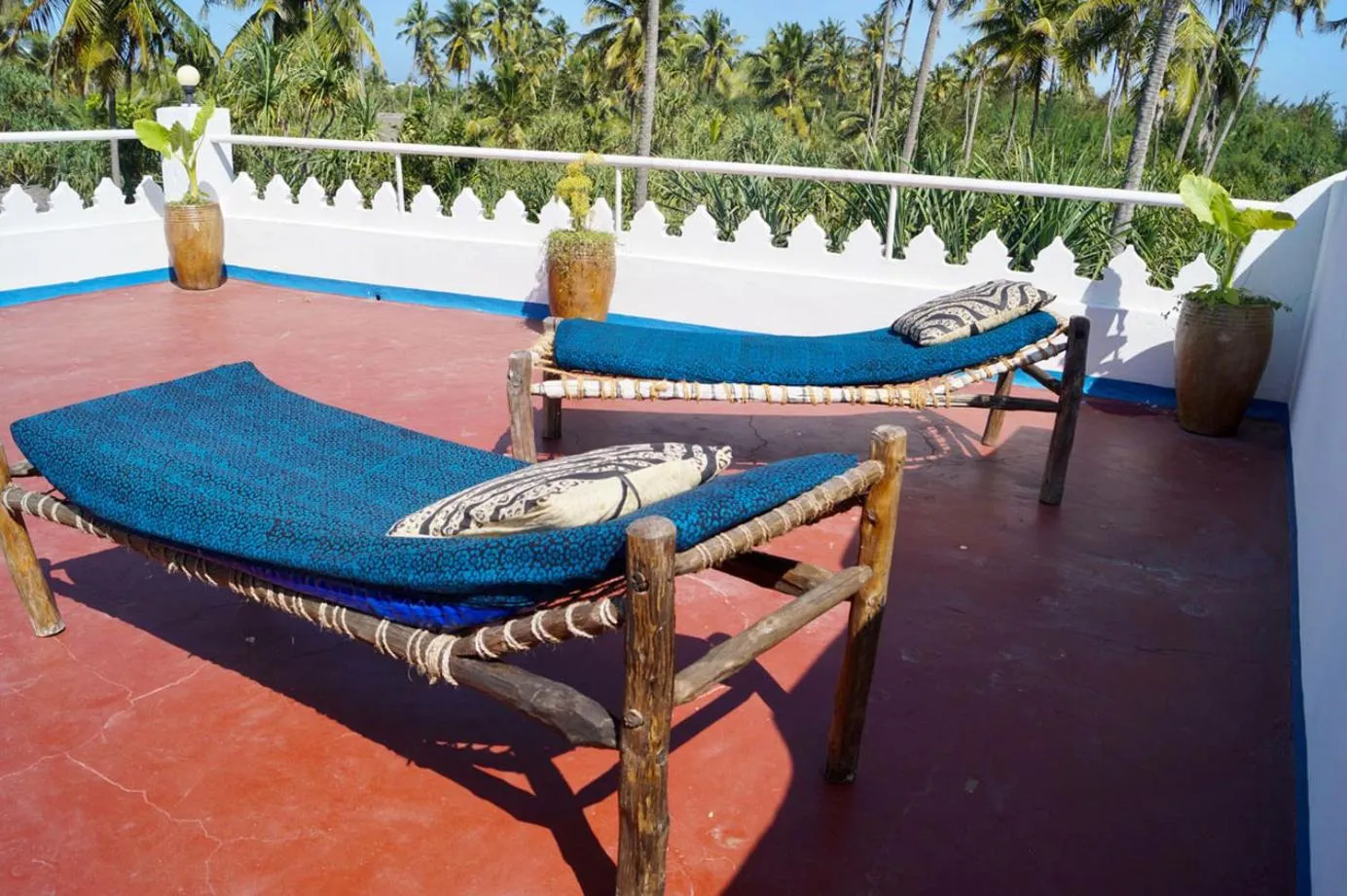 sunbed in Laguna Palace Zanzibar
