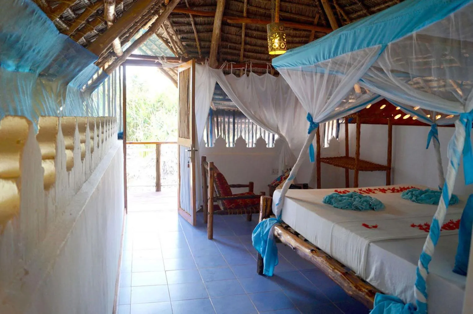 Garden view in Laguna Palace Zanzibar