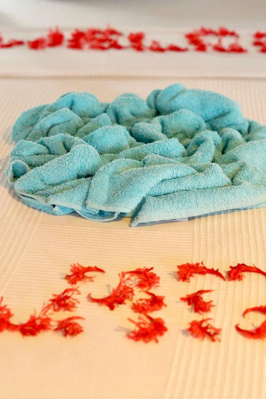 Bed in Laguna Palace Zanzibar