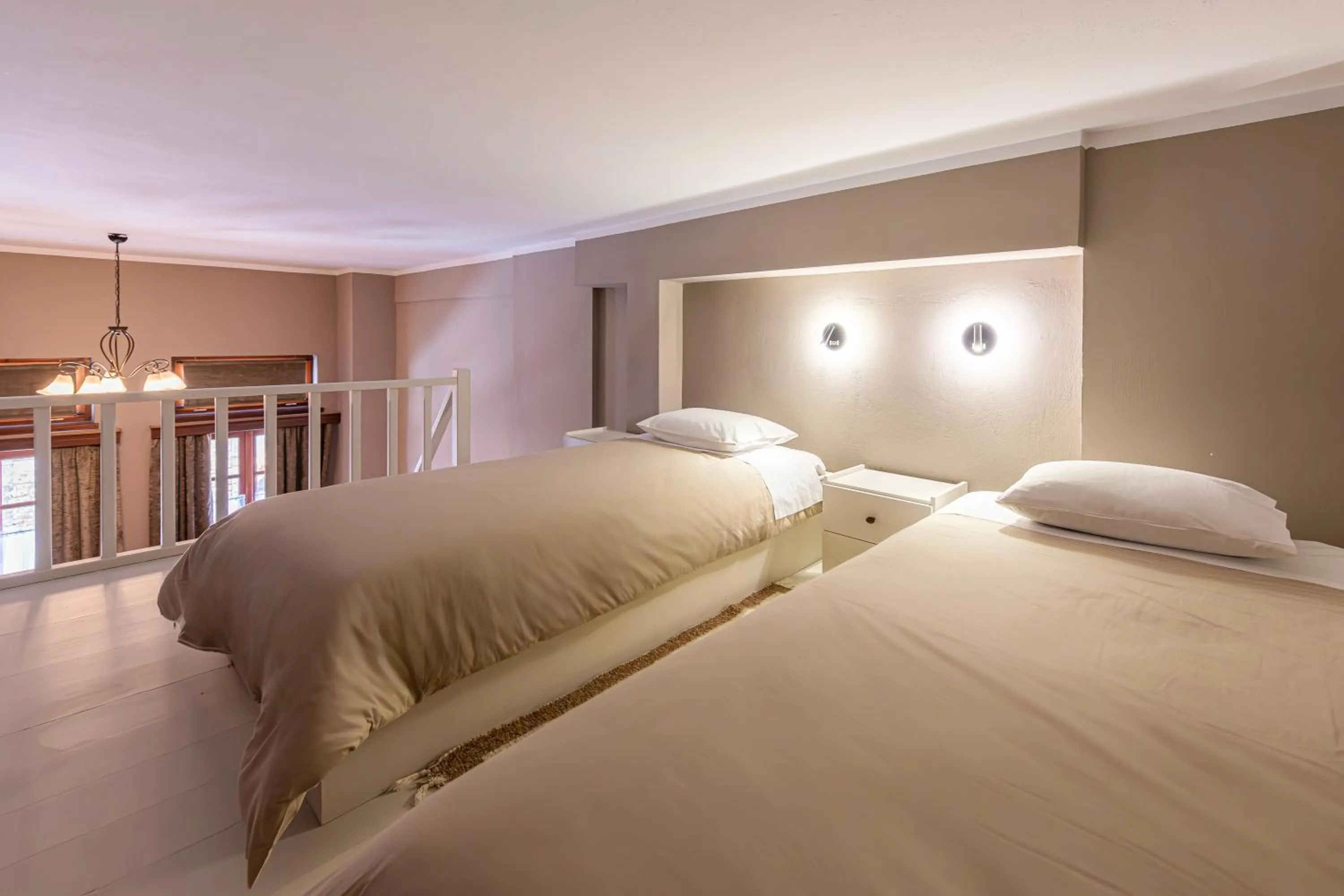 Bed in Ef Zin Hotel Arachova