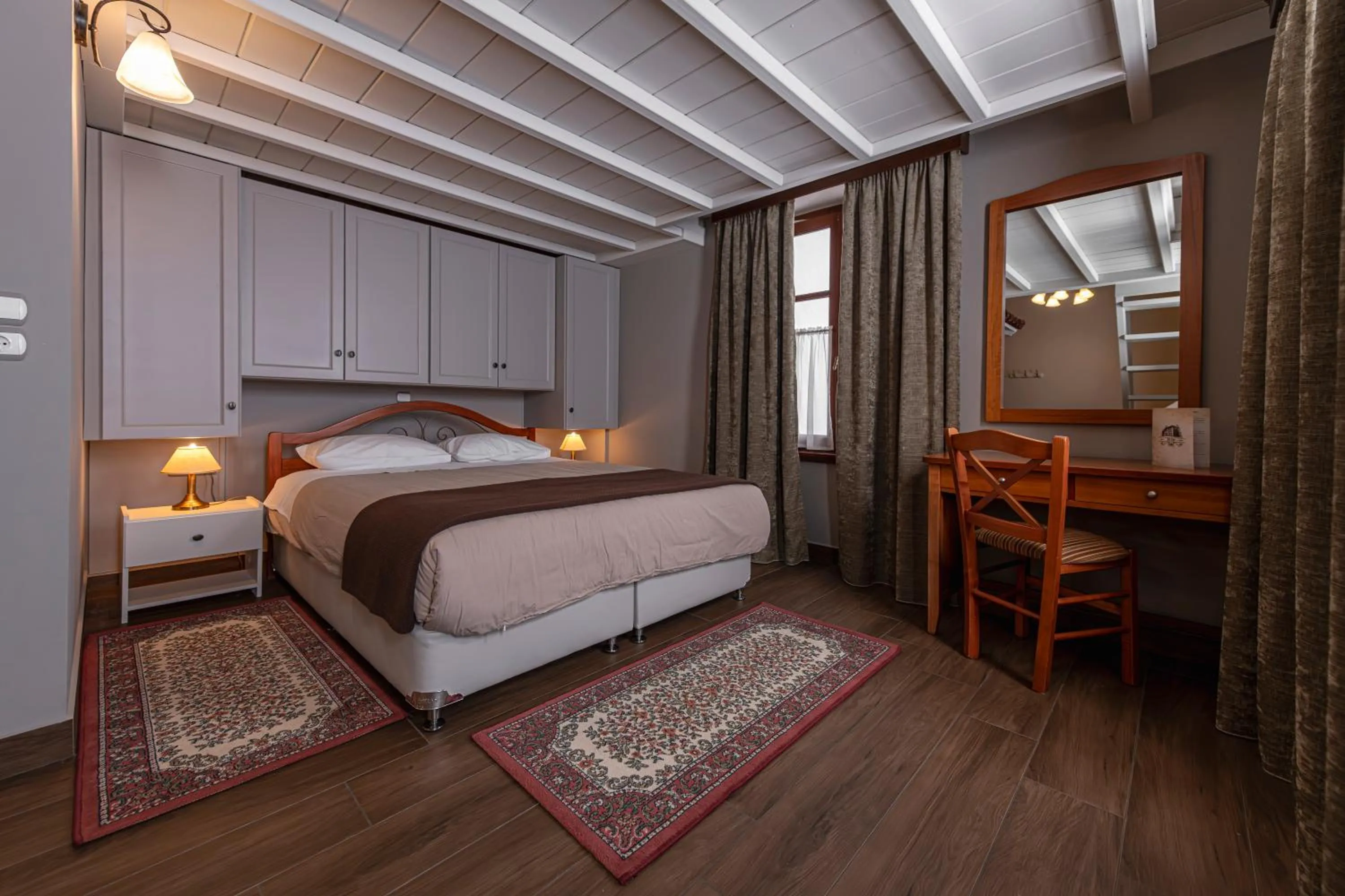 Bed in Ef Zin Hotel Arachova