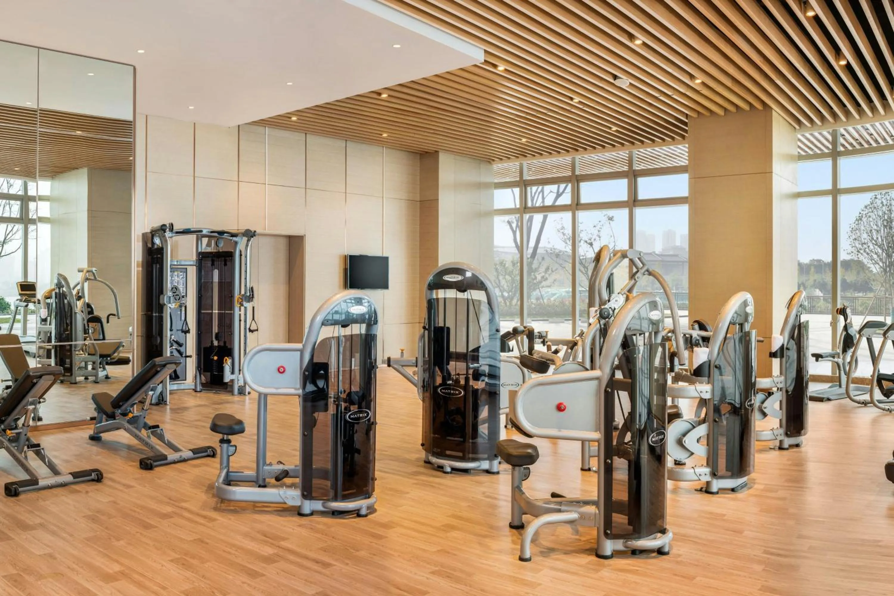 Fitness centre/facilities in Le Meridien Xi'an Chanba