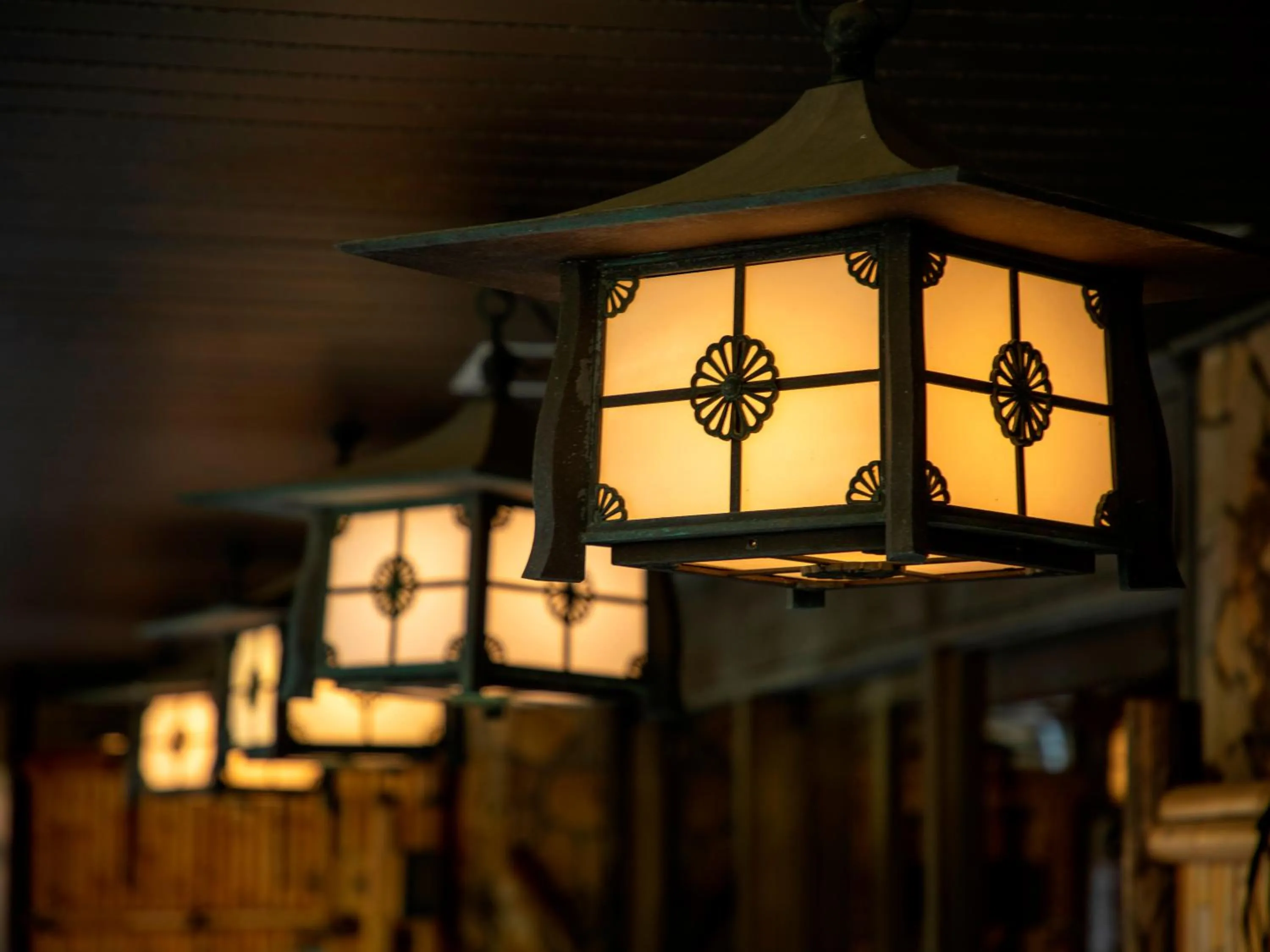 Decorative detail in Wakamatsu HakoneYugawara