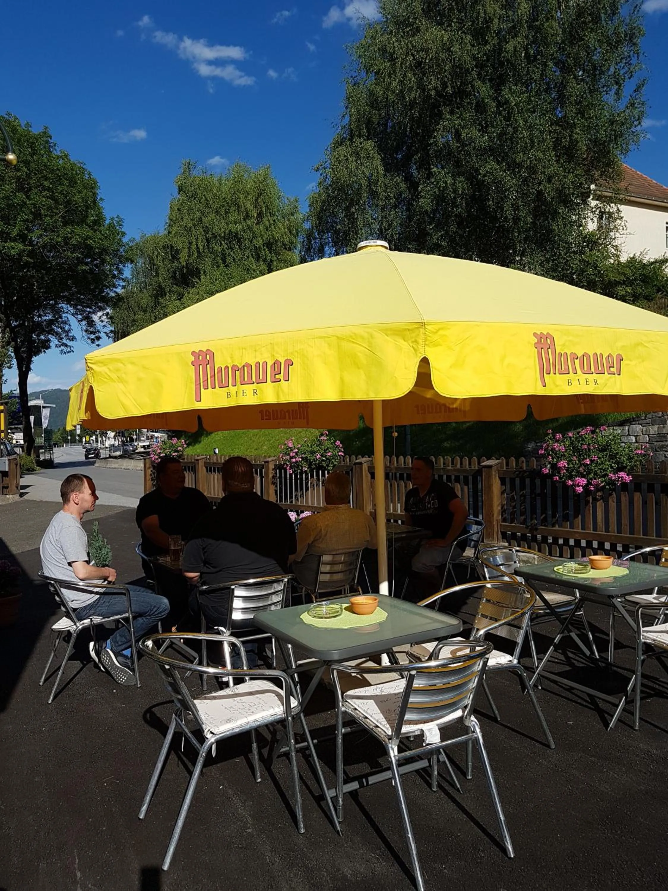 Balcony/Terrace in Hotel Alpin Murau
