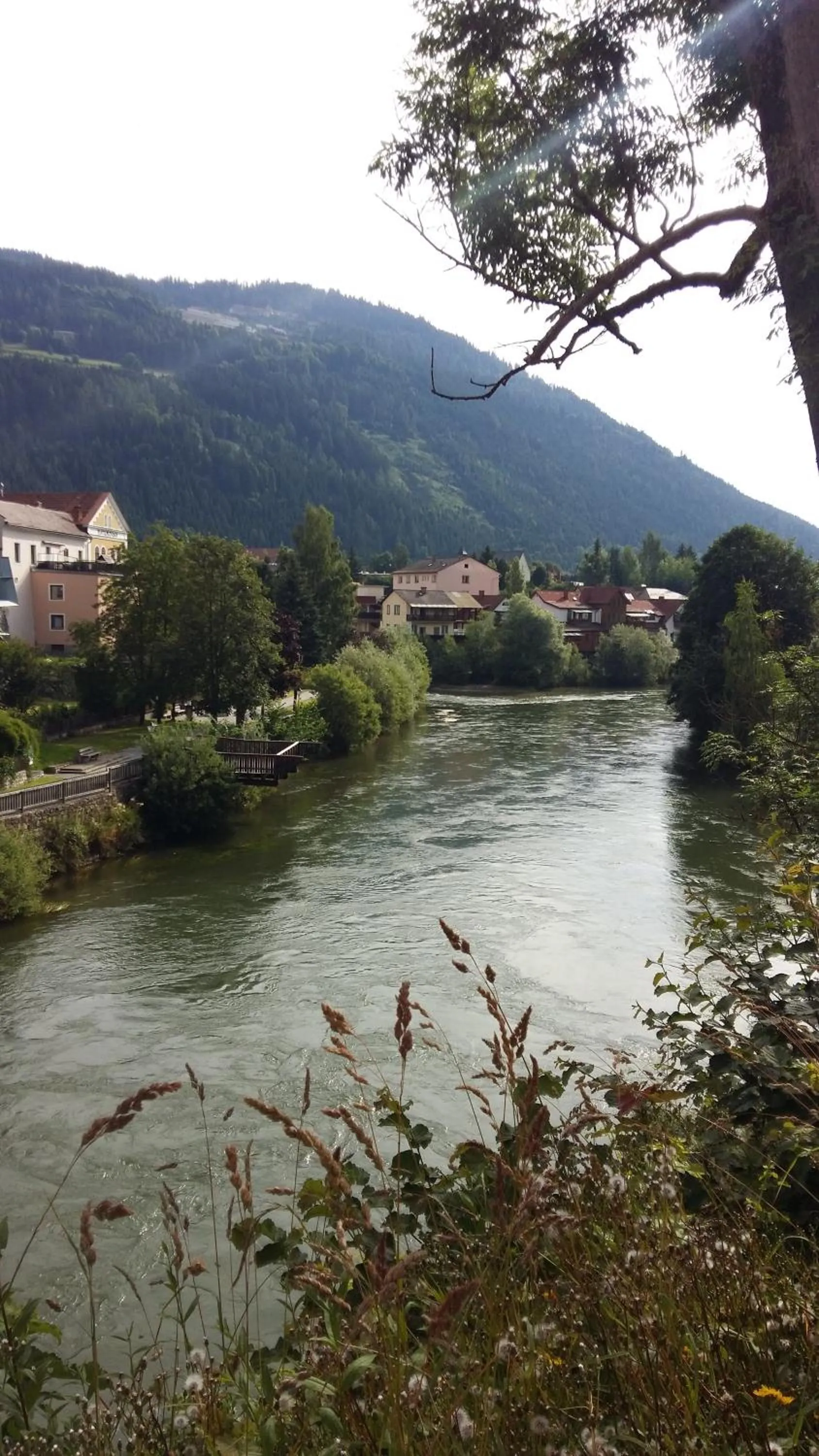 River view in Hotel Alpin Murau
