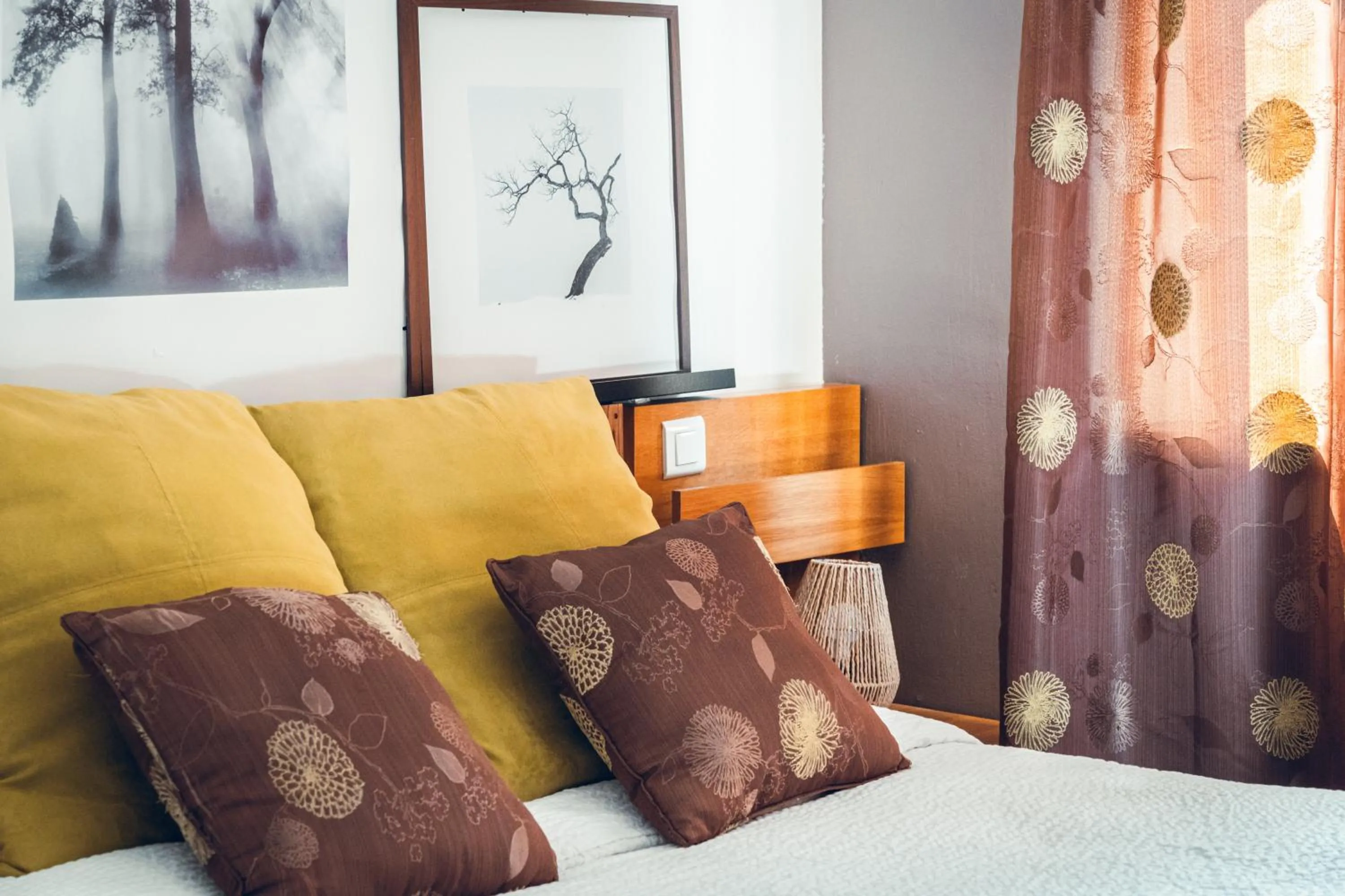 Bedroom, Bed in Logis Hôtel La Magnanerie - Côté Bistro