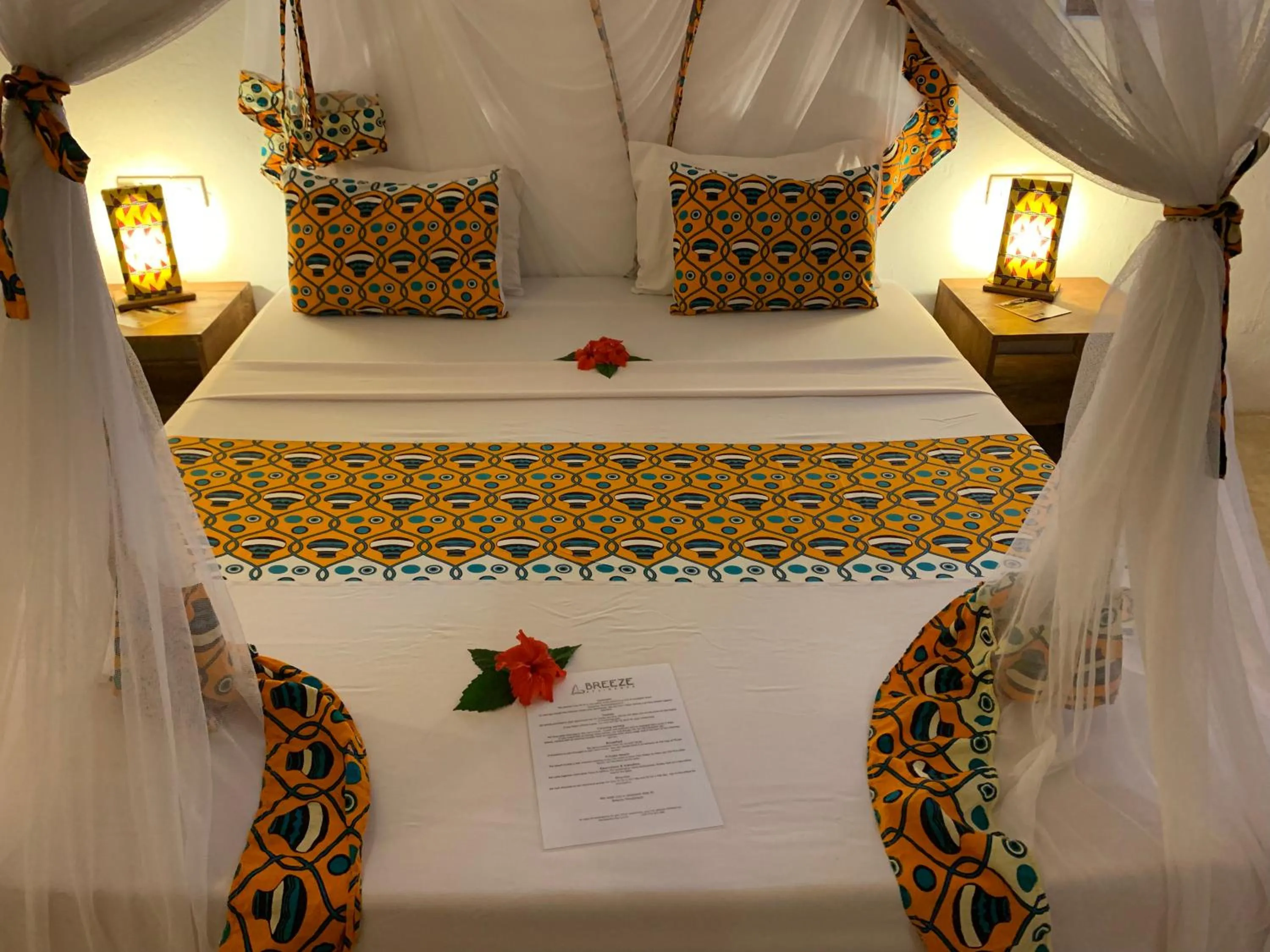 Bed in Breeze Residence