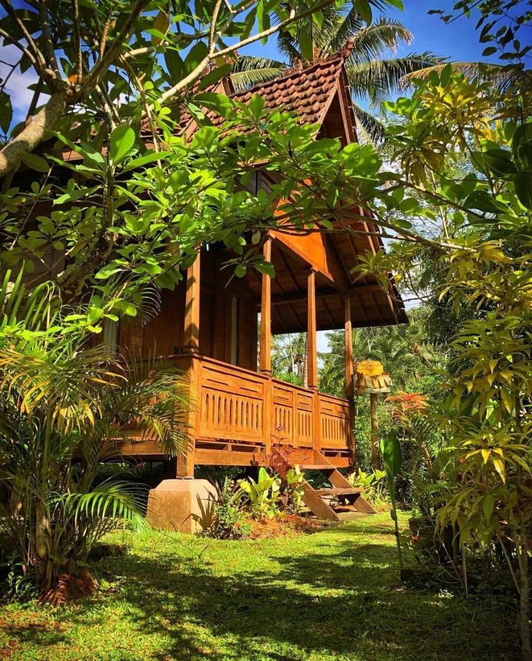 Garden view in Song Broek Bali