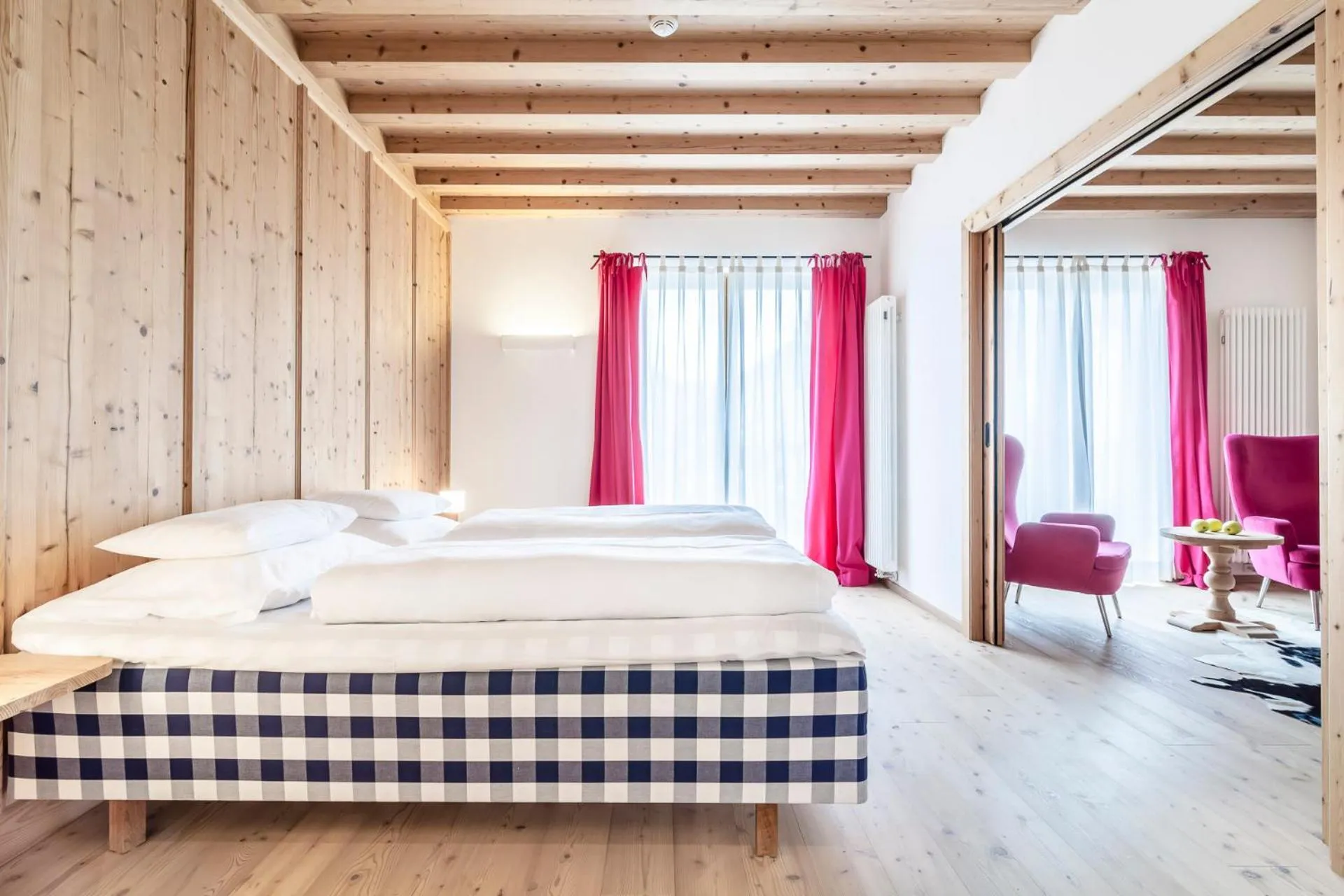 Photo of the whole room, Bed in Hotel Drumlerhof