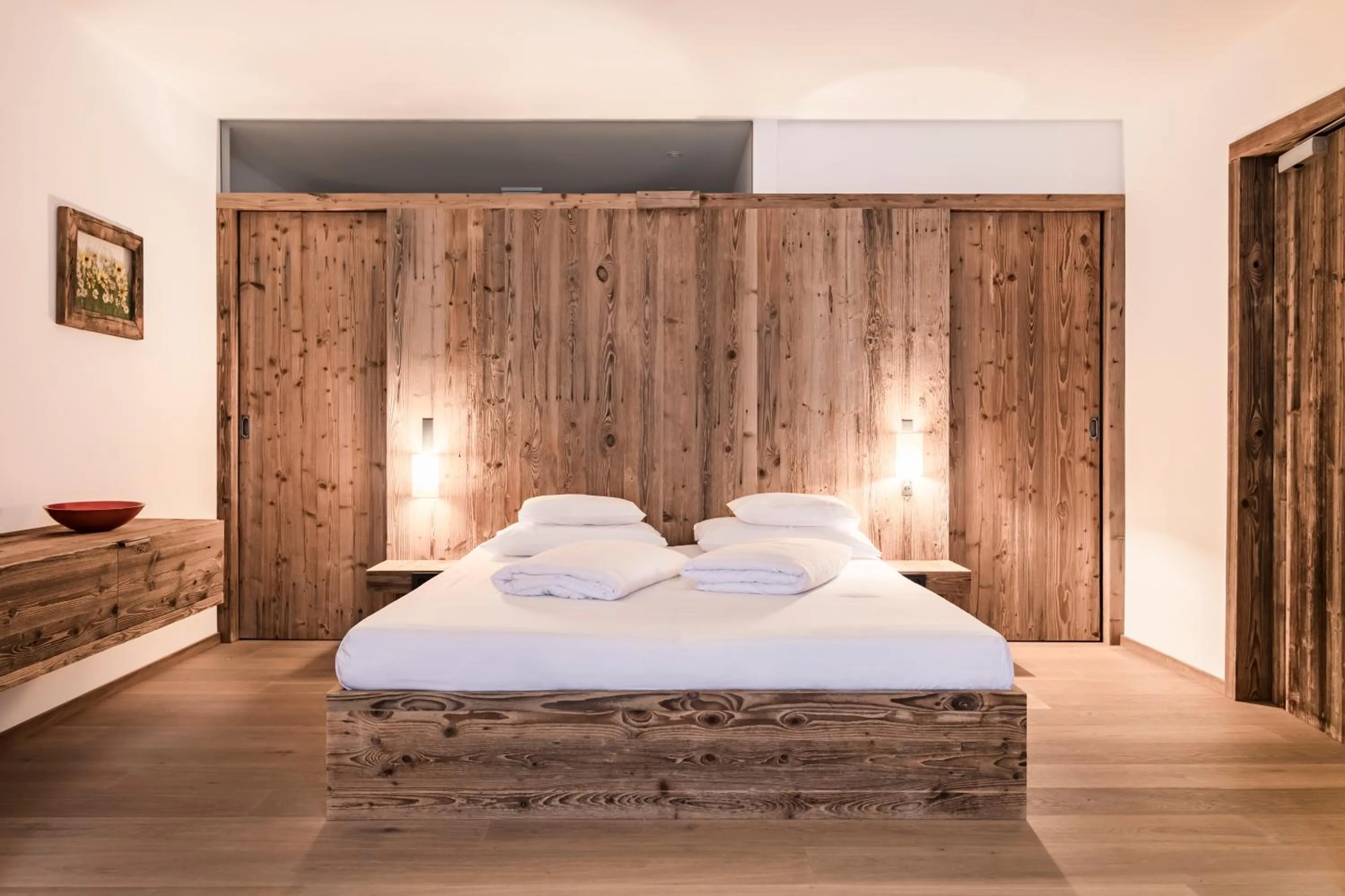 Bedroom, Bed in Hotel Drumlerhof