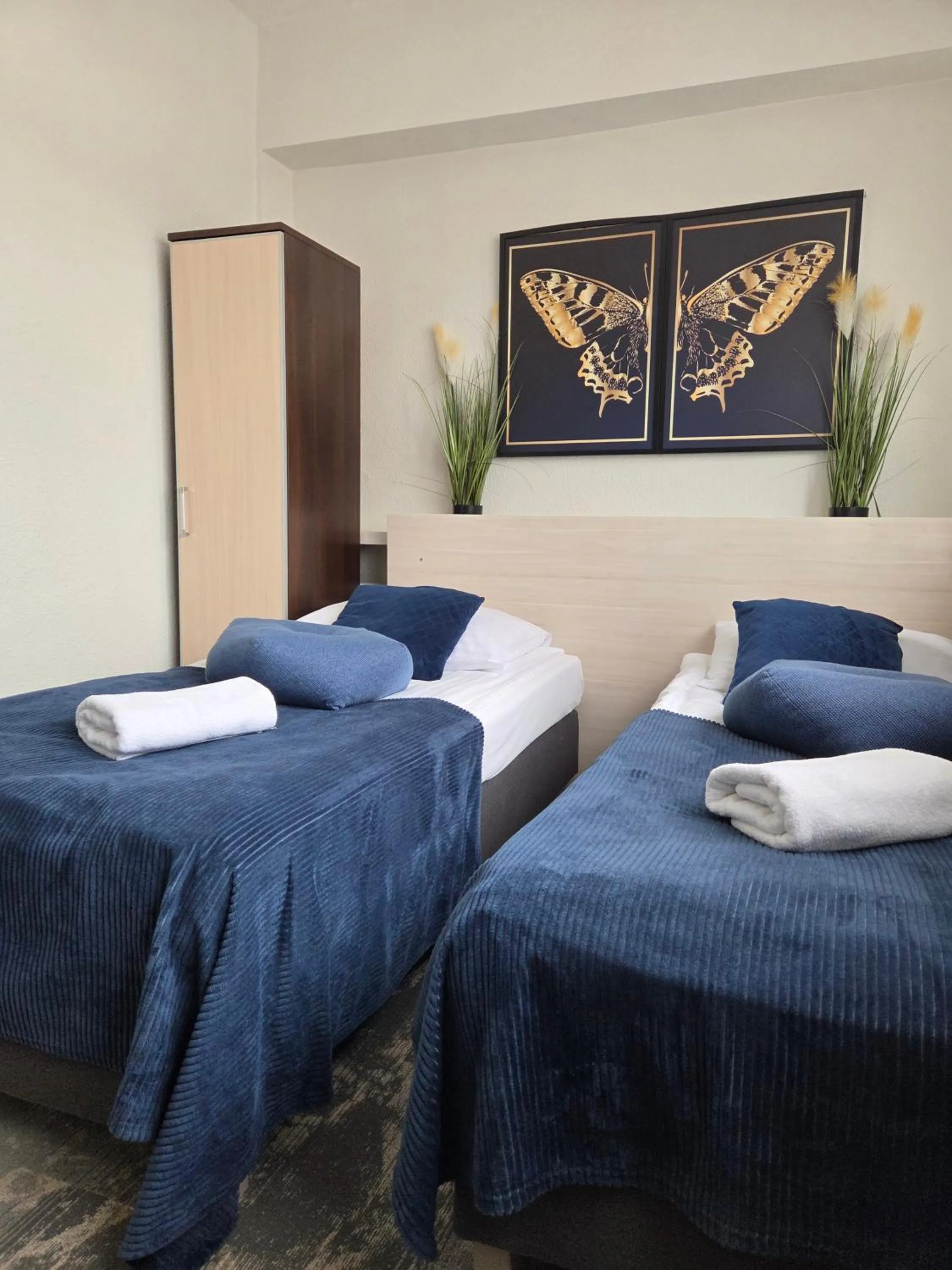 Bed in Noclegi Gwardia