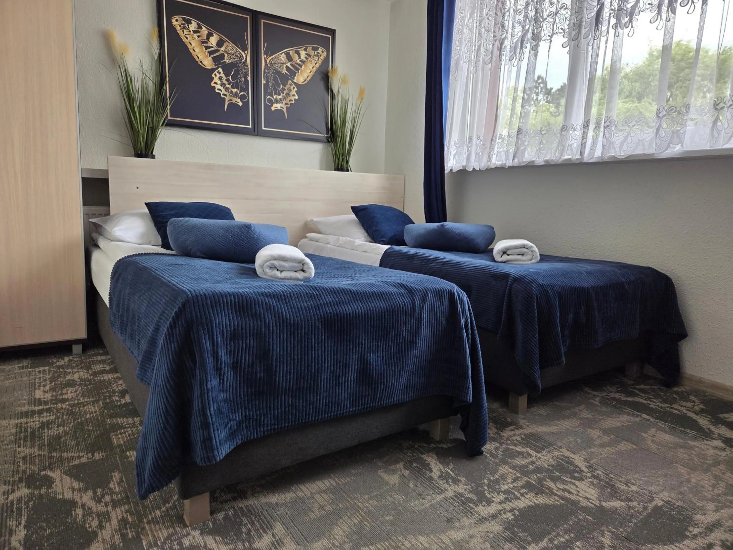 Bed in Noclegi Gwardia