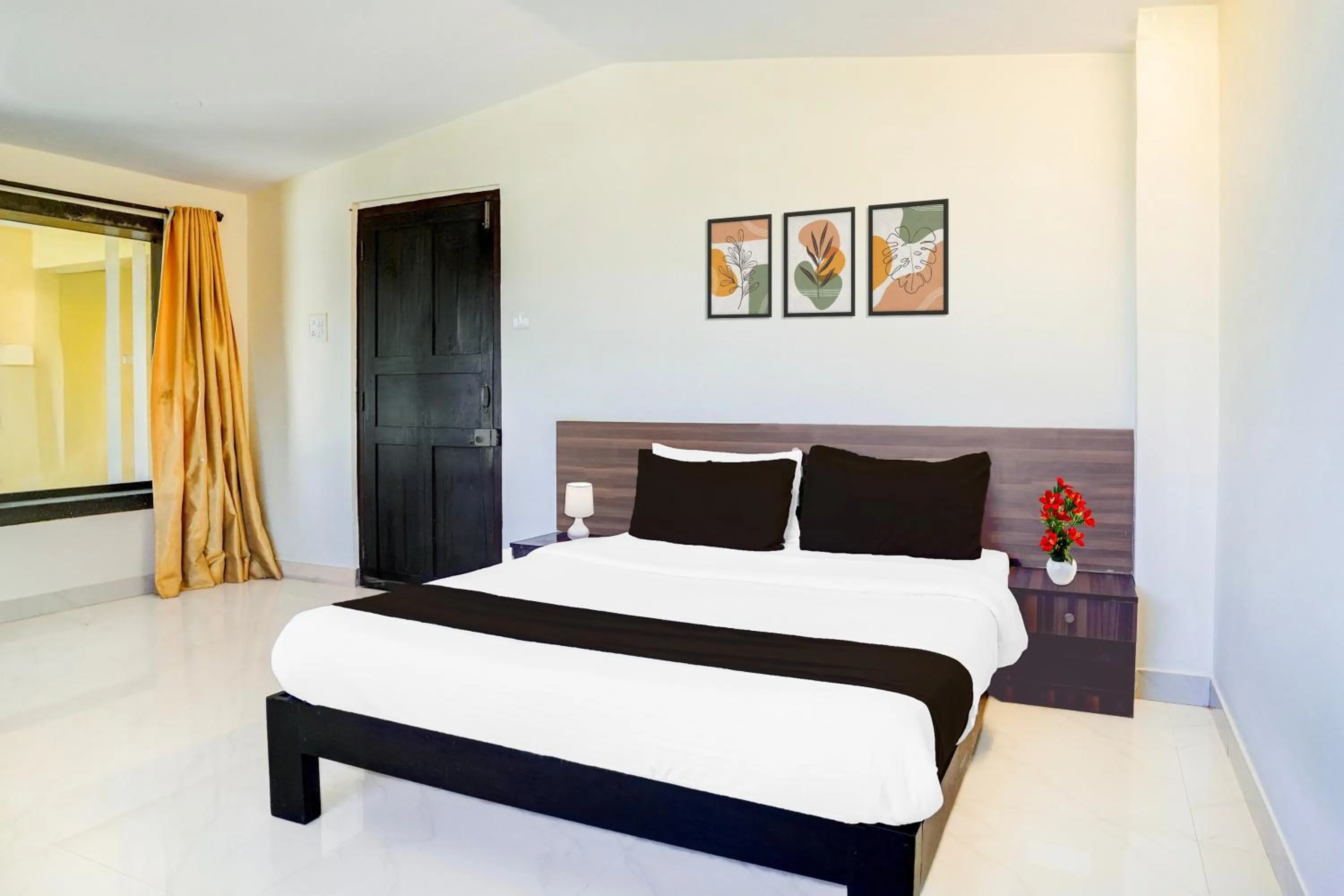 Bedroom, Bed in Super Collection O Panjim Near Miramar Beach