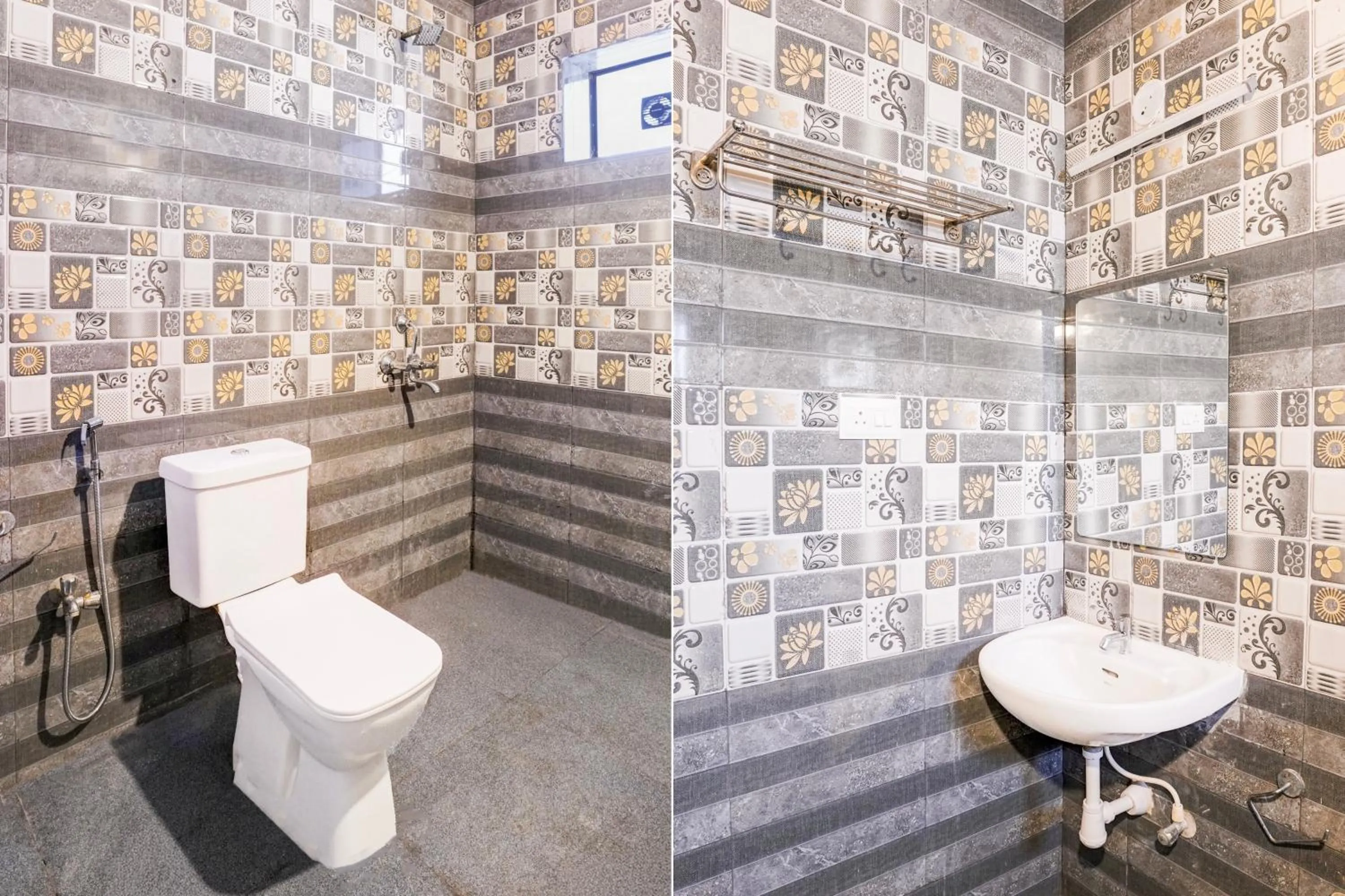Bathroom in Super Collection O Panjim Near Miramar Beach