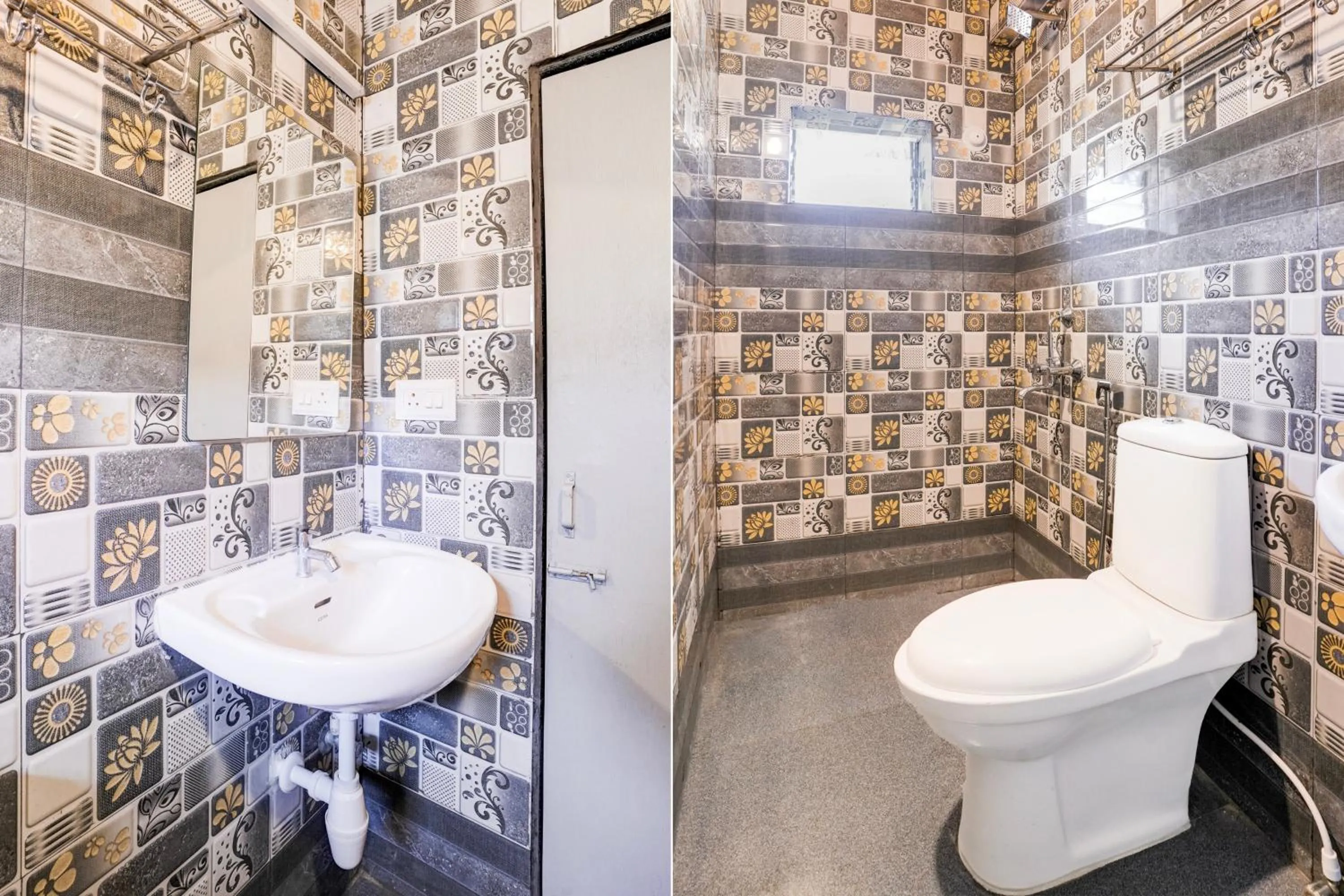 Bathroom in Super Collection O Panjim Near Miramar Beach