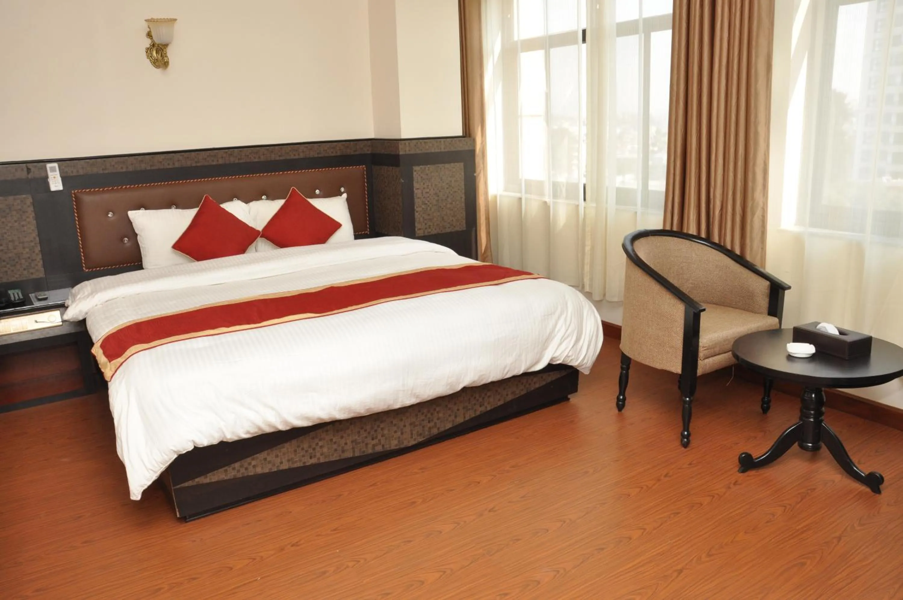 Bedroom, Bed in Mandala Hotel Kathmandu