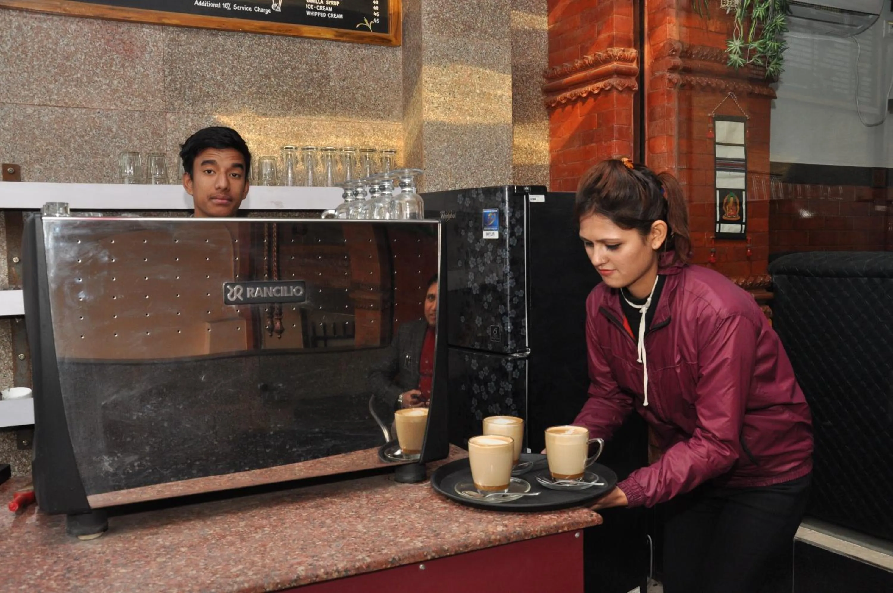 Breakfast in Mandala Hotel Kathmandu