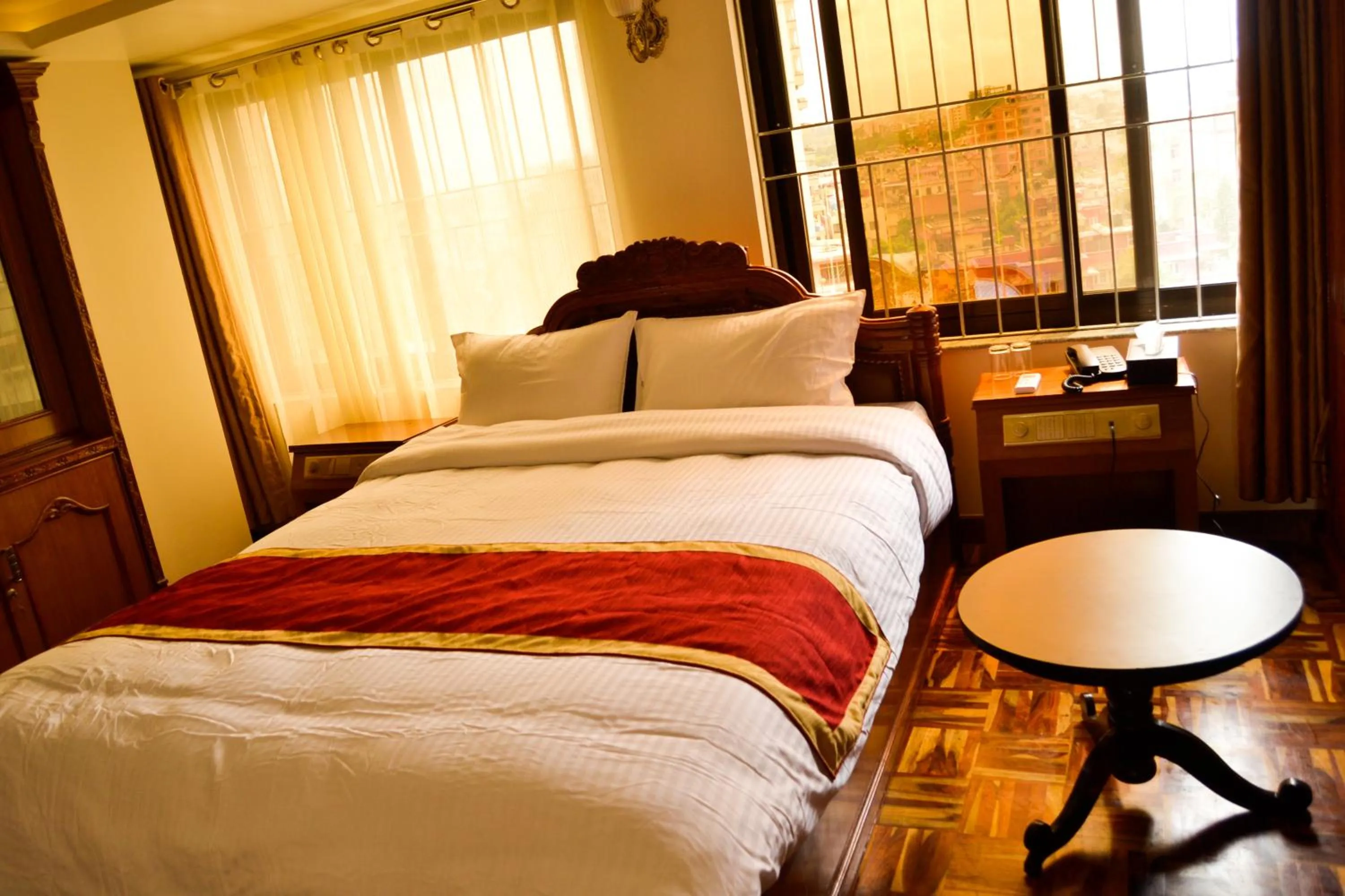 Bedroom, Bed in Mandala Hotel Kathmandu