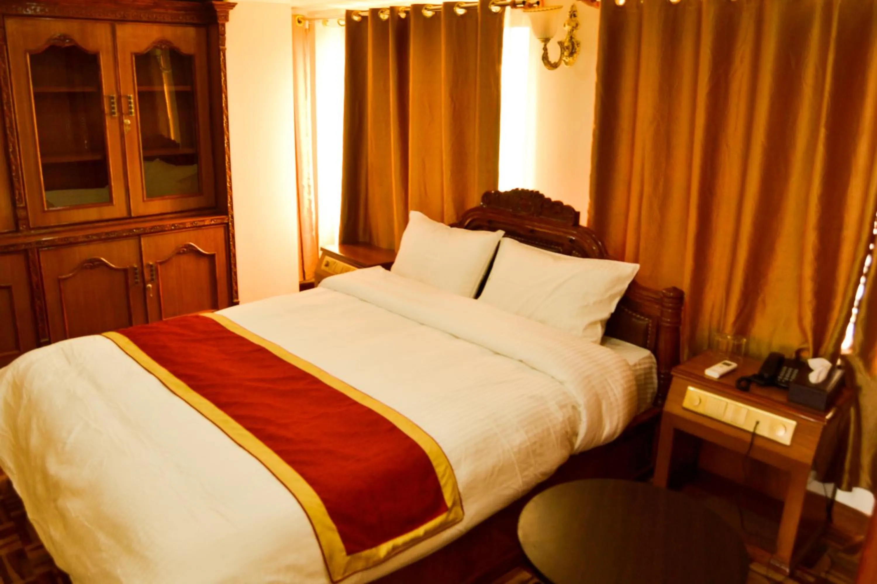 Bedroom, Bed in Mandala Hotel Kathmandu