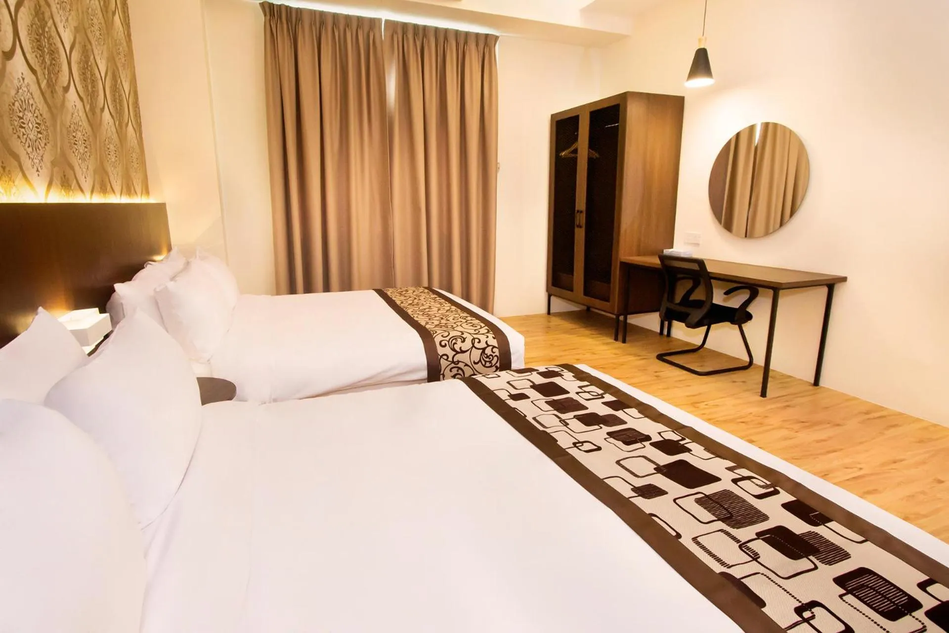 Bed in Casa Bonita Hotel