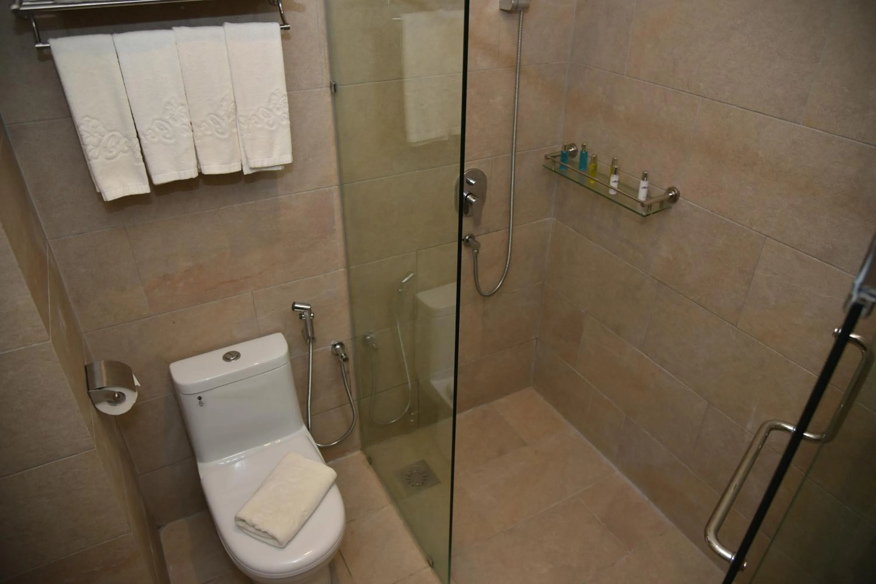 Shower in Casa Bonita Hotel