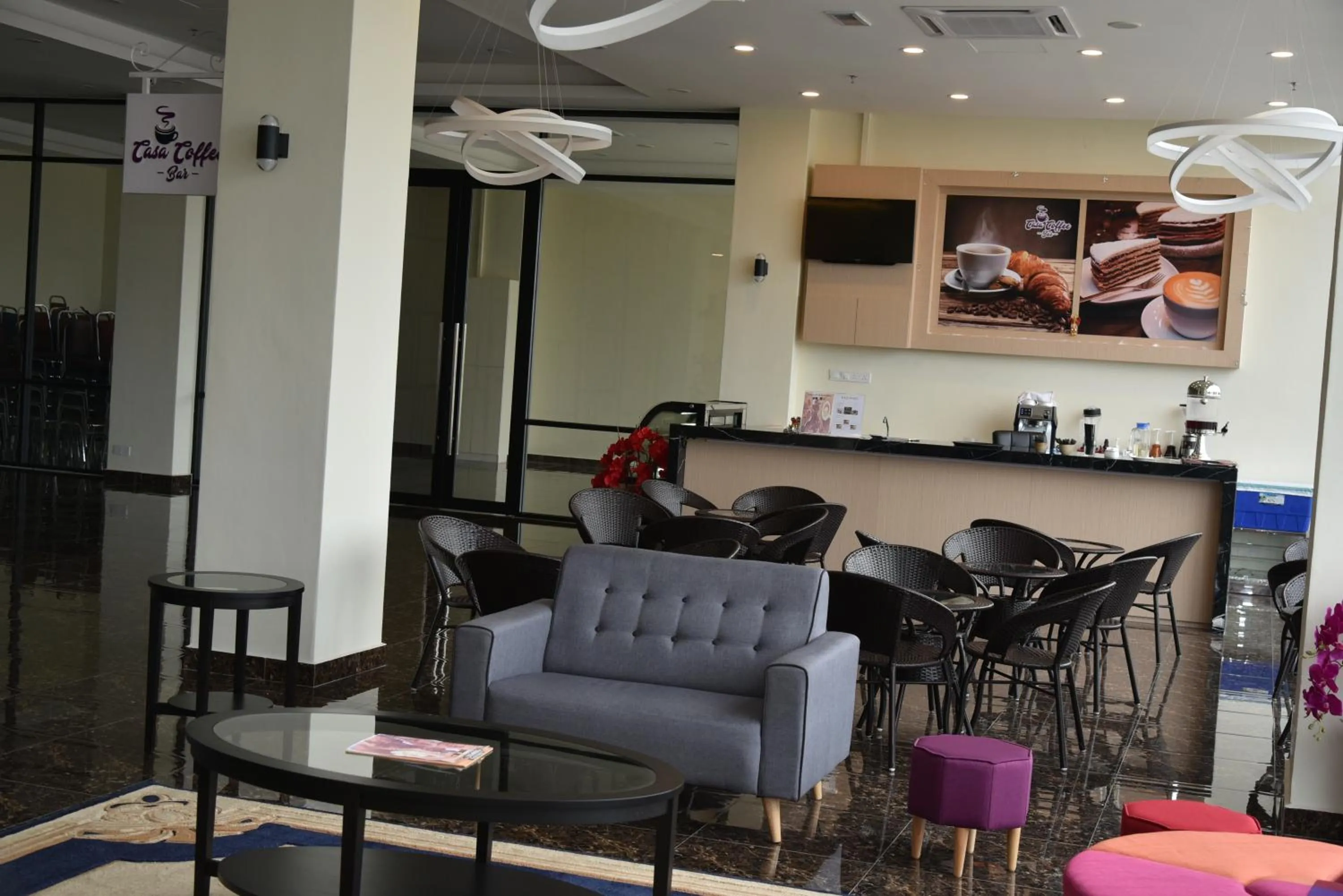 Lobby or reception in Casa Bonita Hotel