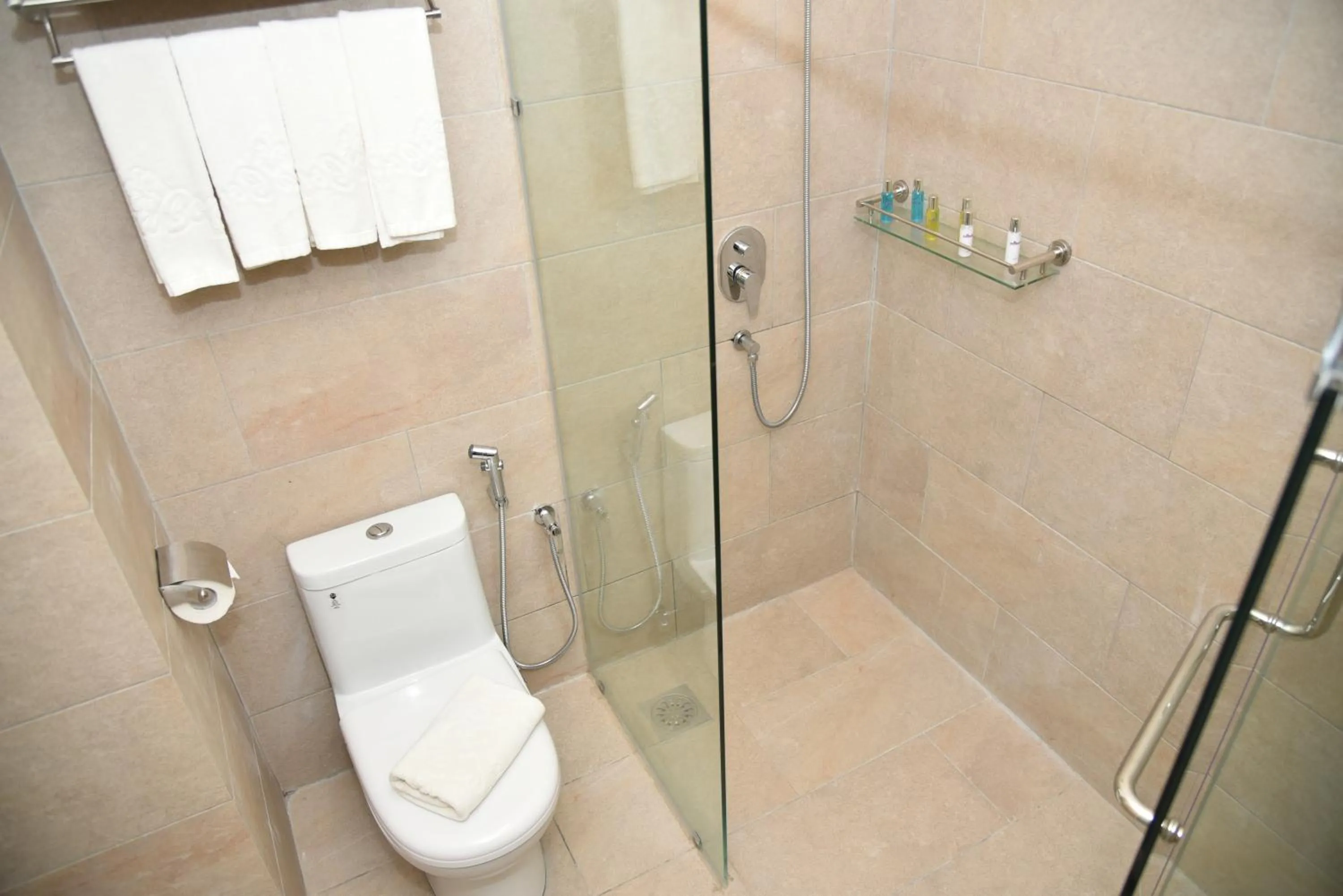 Shower in Casa Bonita Hotel