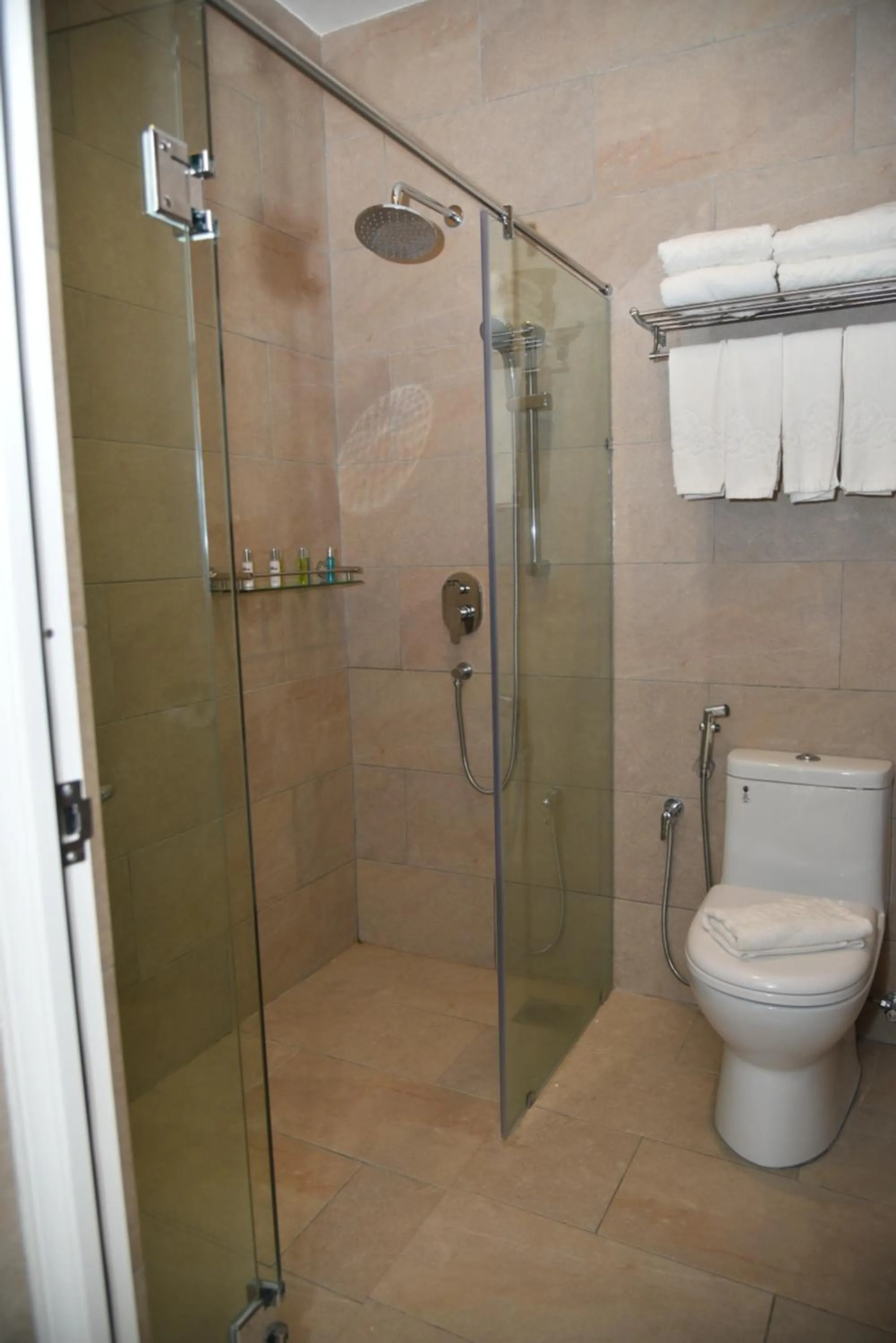 Shower in Casa Bonita Hotel