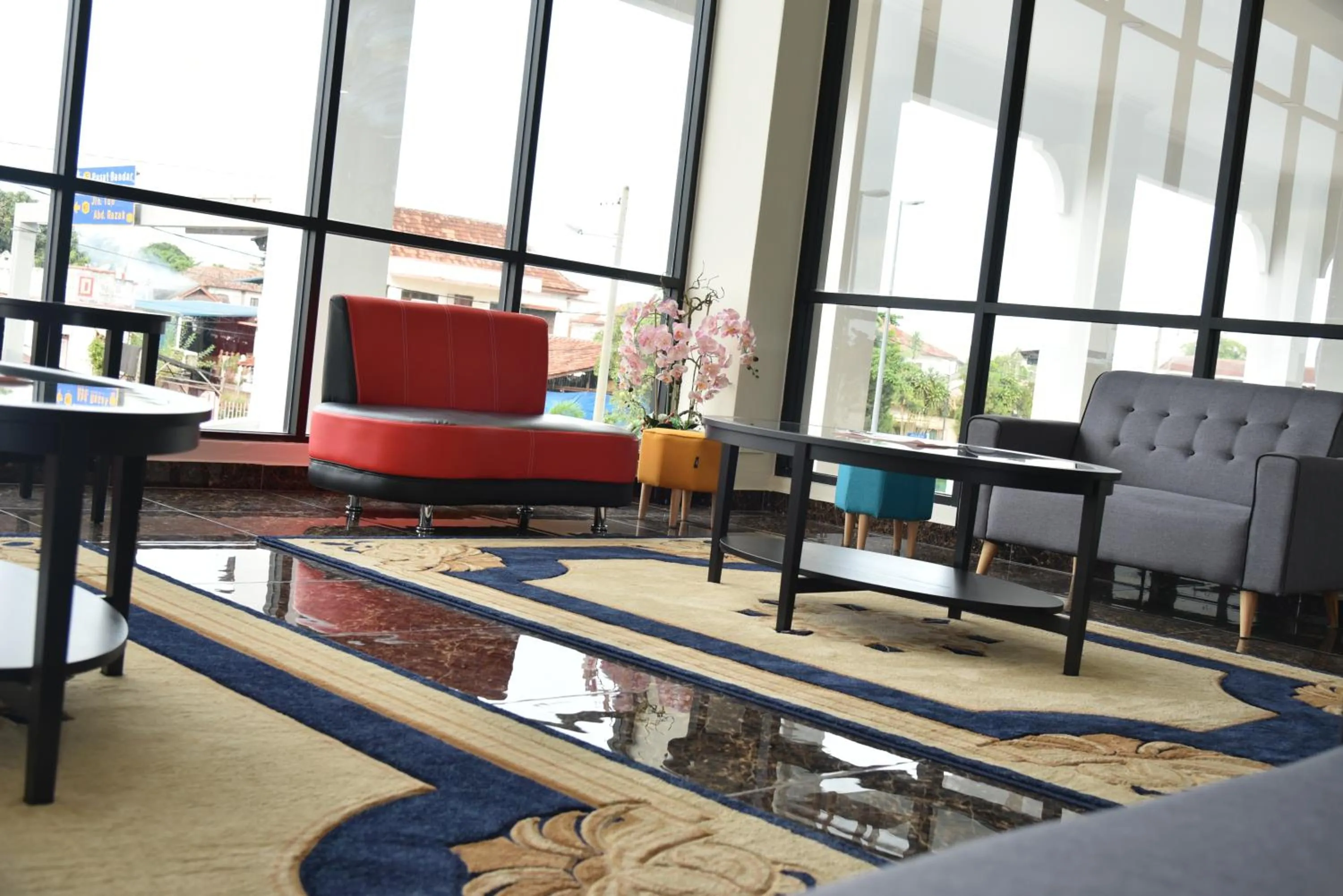 Seating area in Casa Bonita Hotel