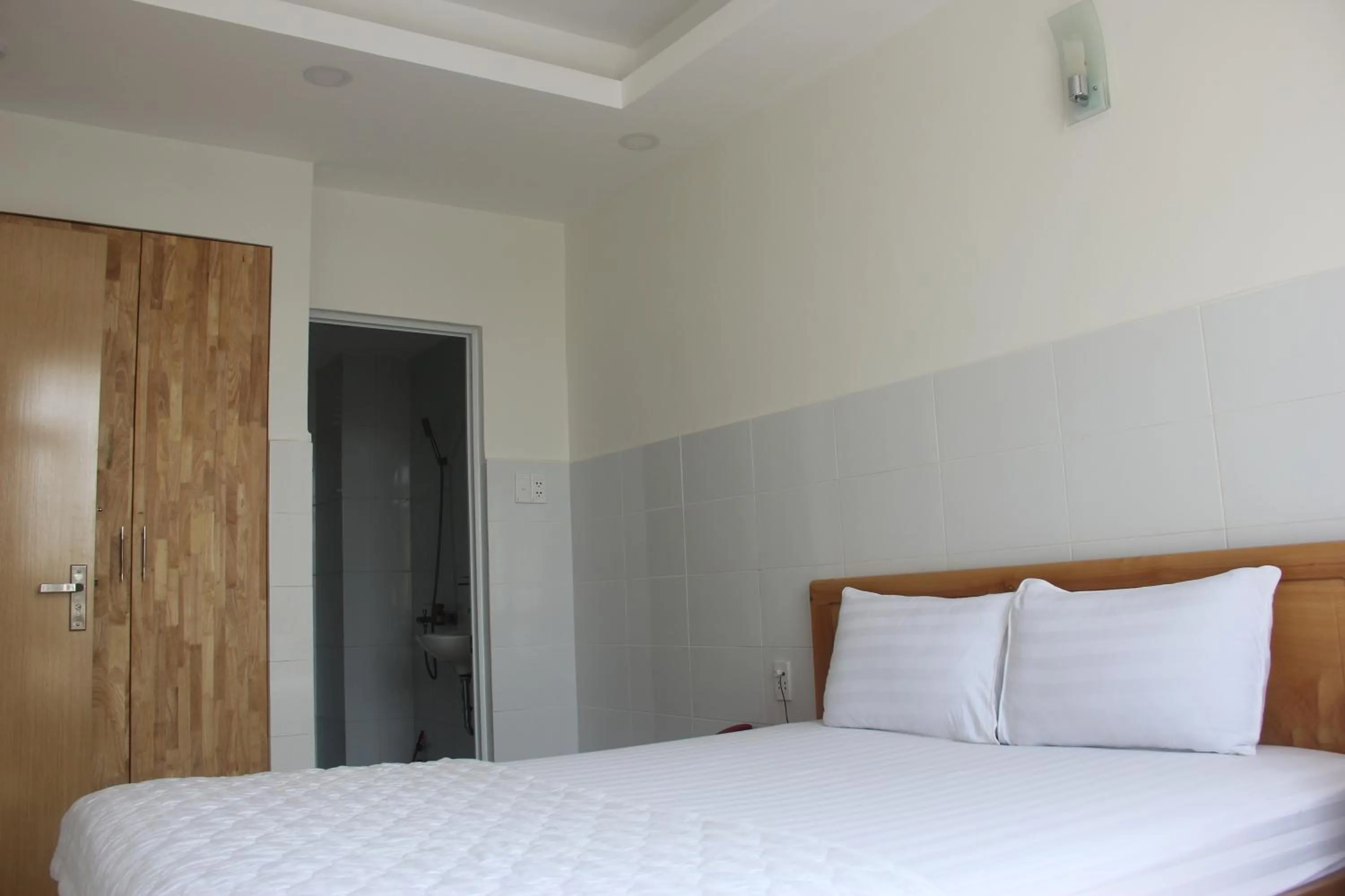 Bed in Sai Gon River Hotel