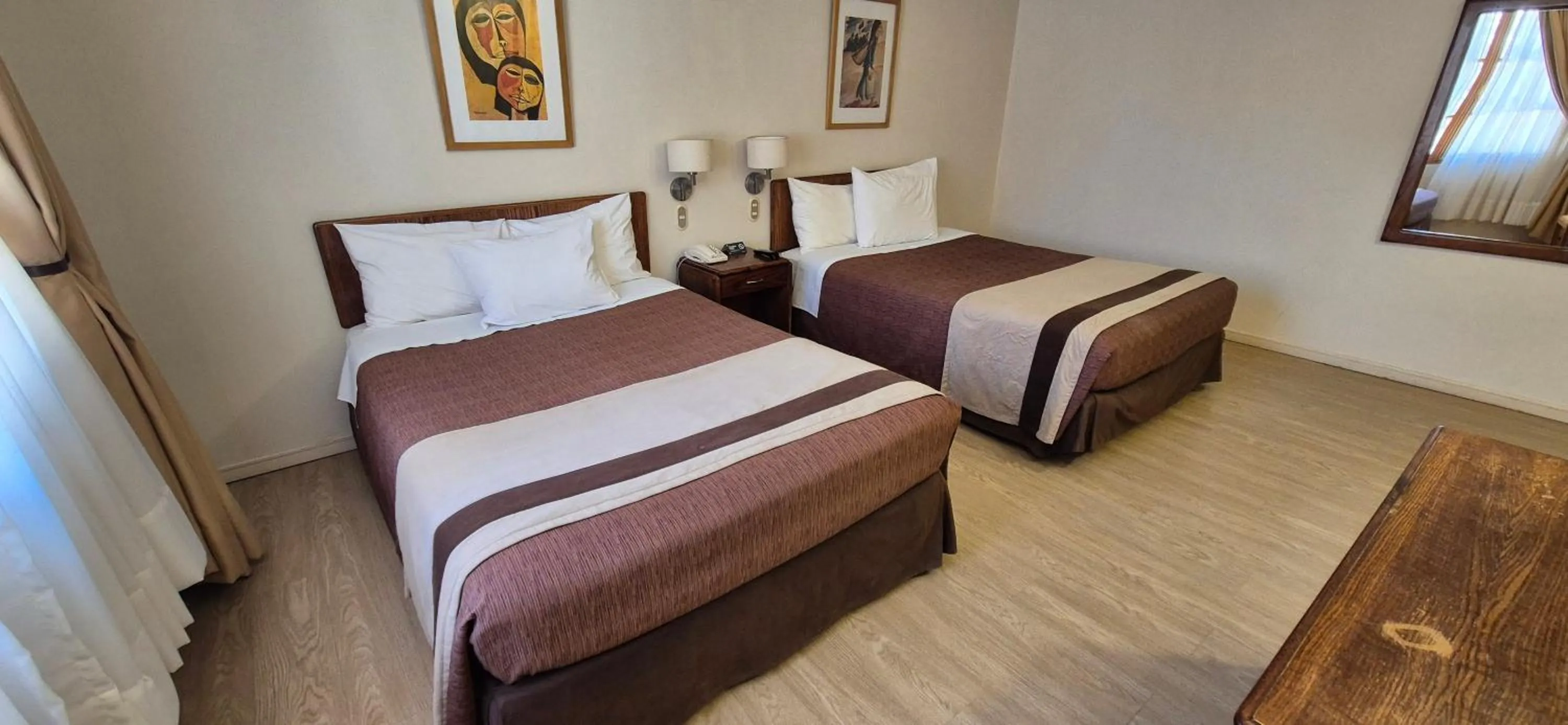Superior Double Room with Two Double Beds - single occupancy in Hotel Diego de Almagro San Pedro De Atacama