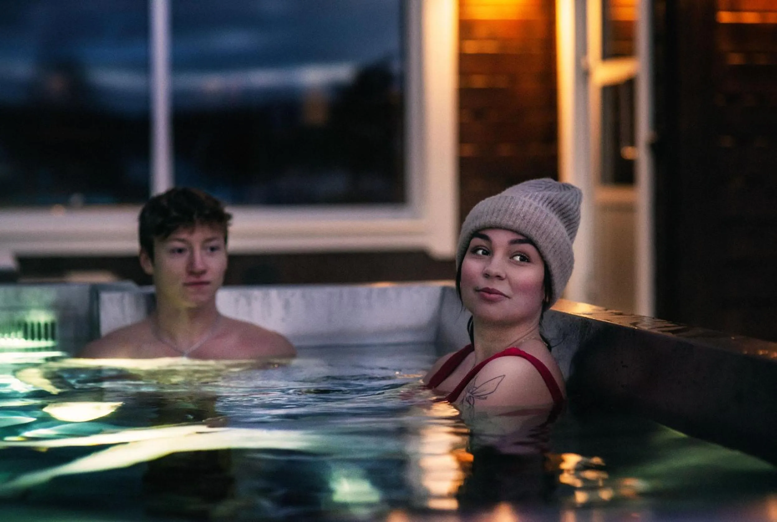 Swimming pool in Eriksgårdens Fjällhotell